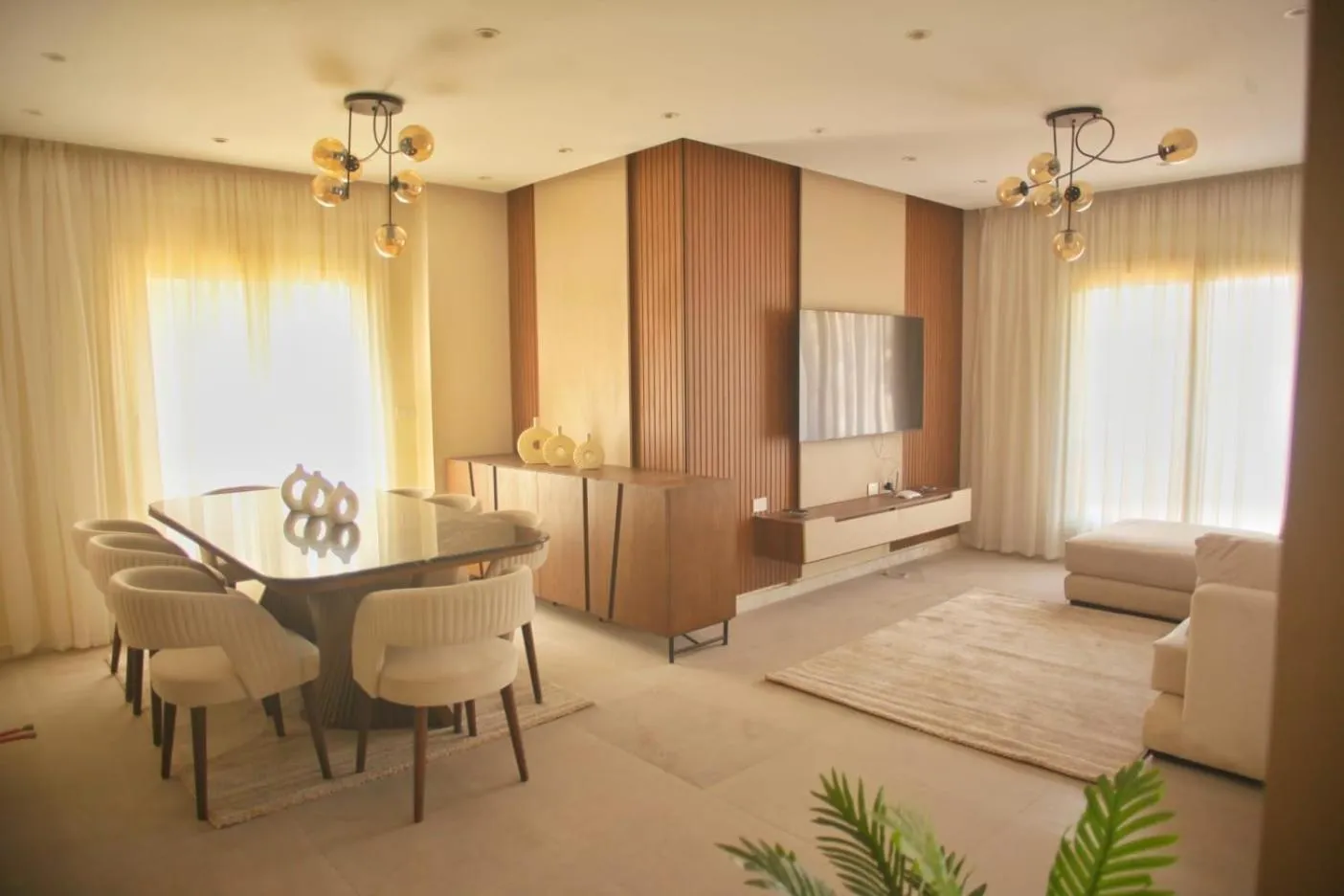 Living room in Settle Inn Cairo Festival City Villa