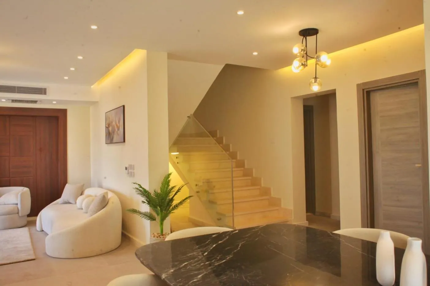 Living room in Settle Inn Cairo Festival City Villa