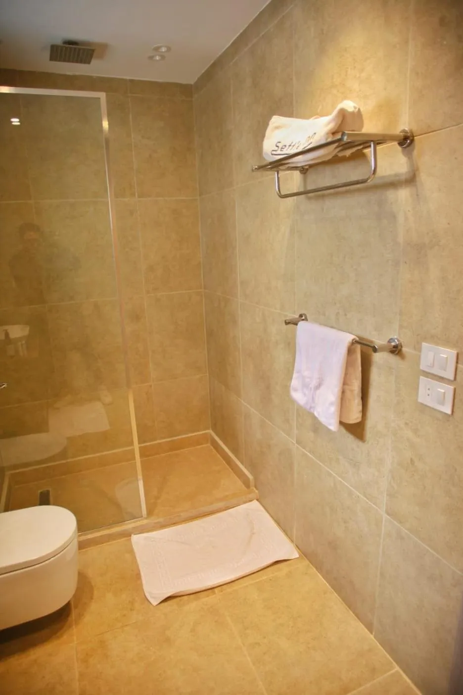 Shower in Settle Inn Cairo Festival City Villa