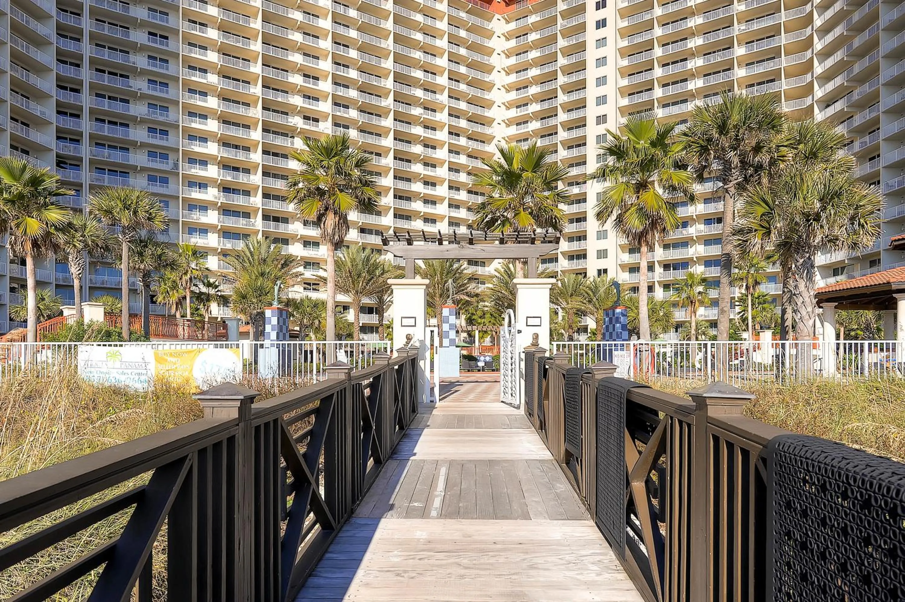 Property building in Shores of Panama by Panhandle Getaways