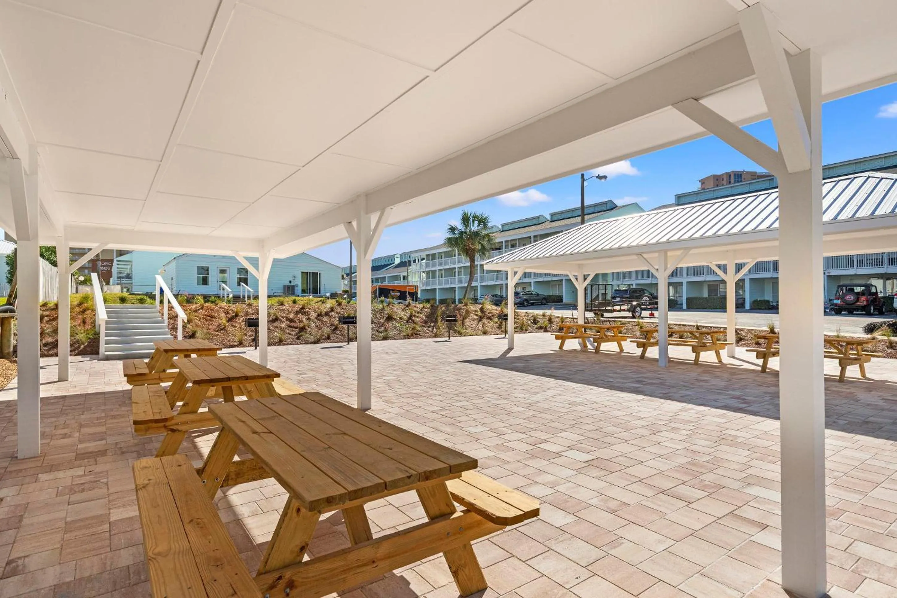 Patio in Southwind by Panhandle Getaways