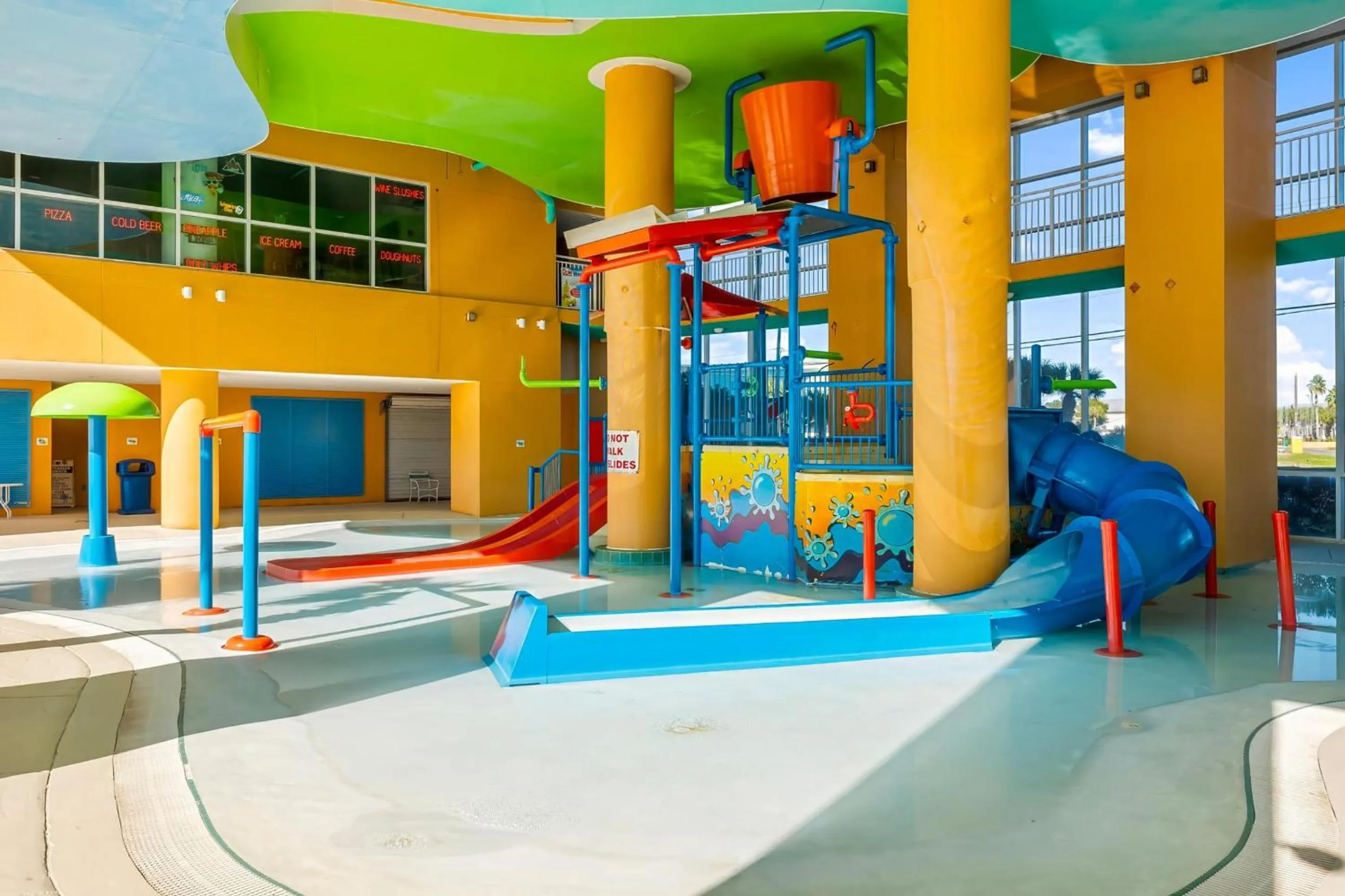 Children play ground in Splash Beach Resort by Panhandle Getaways