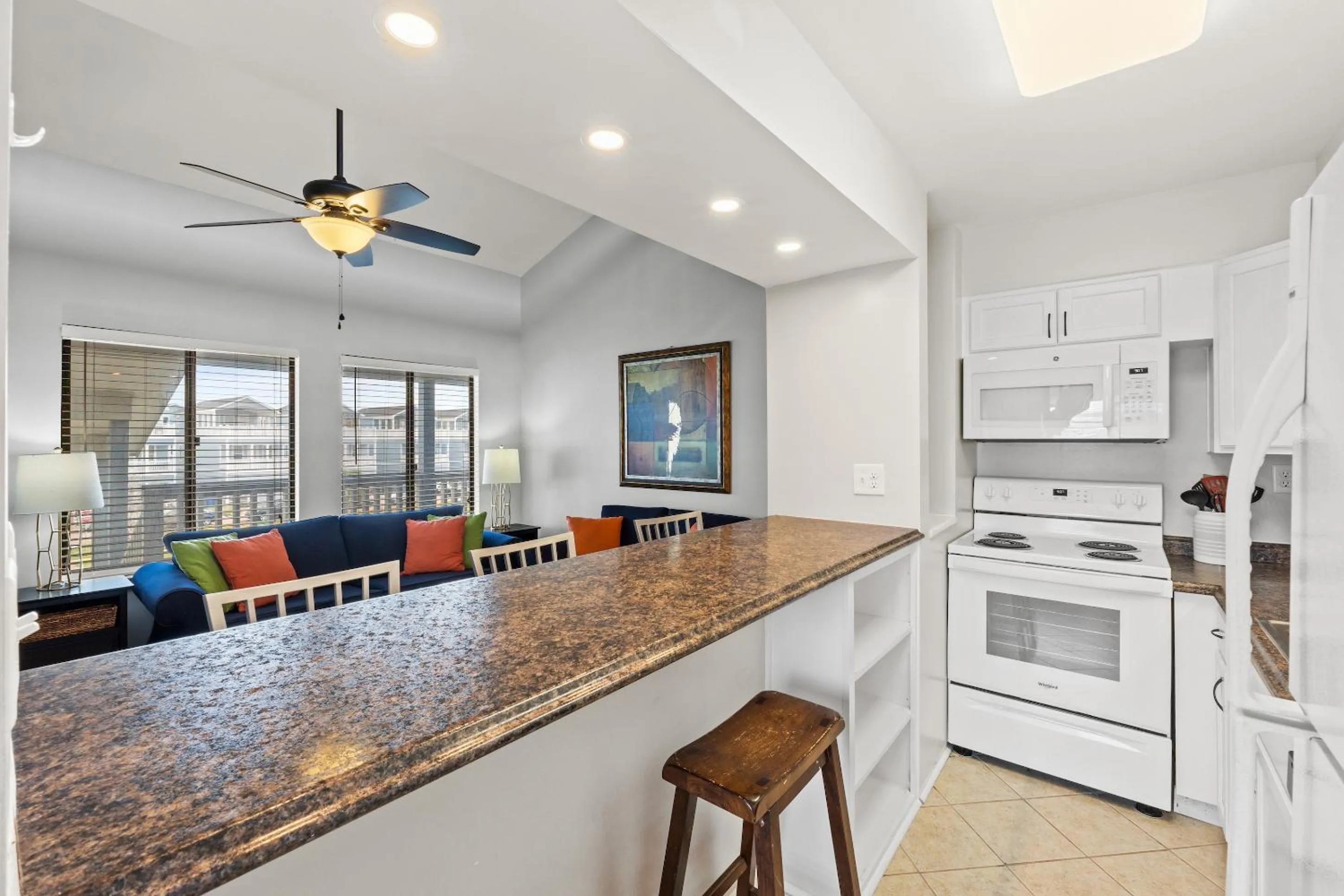 Kitchen or kitchenette in Sunswept by Panhandle Getaways