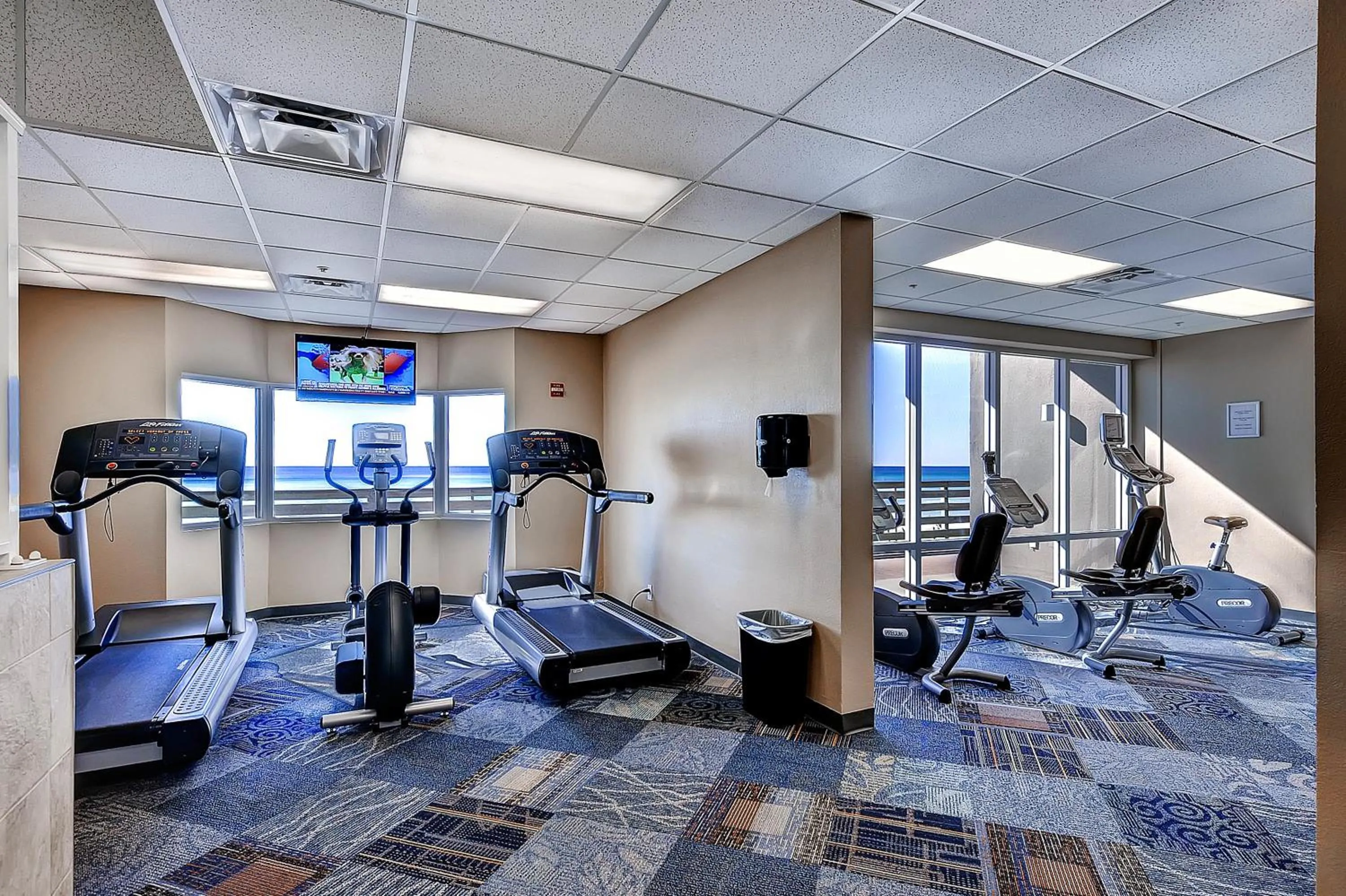 Fitness centre/facilities in Tidewater Beach Resort by Panhandle Getaways