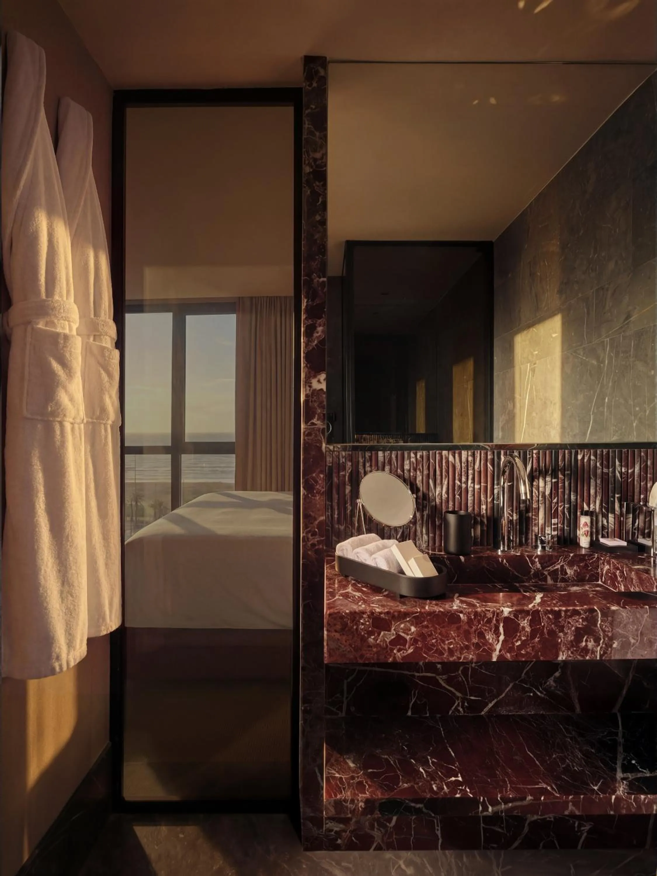 Deluxe Double Room with Sea View in Villa Sahrai, a Member of Design Hotels