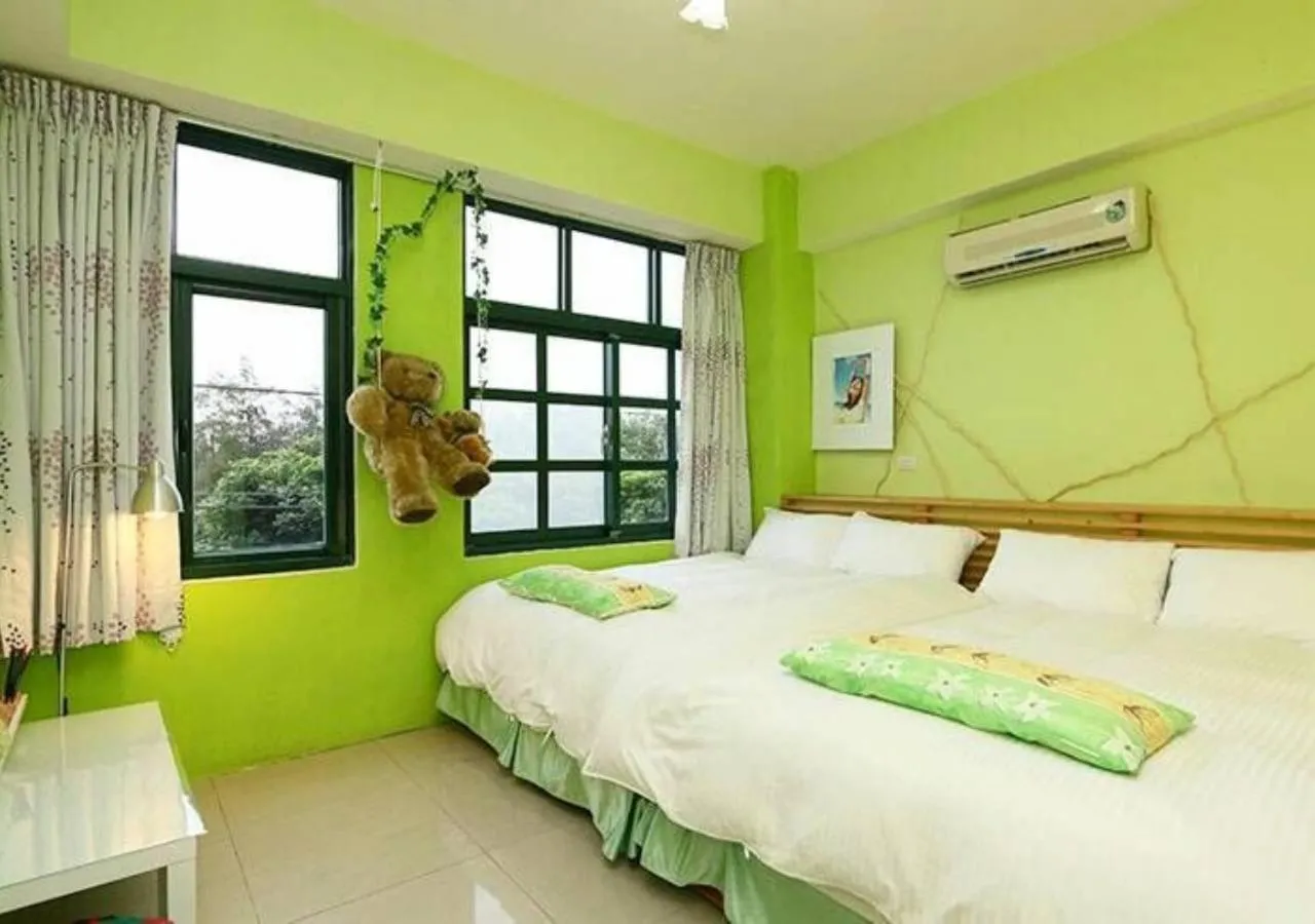 View (from property/room), Bed in Wushih Surf Hostel