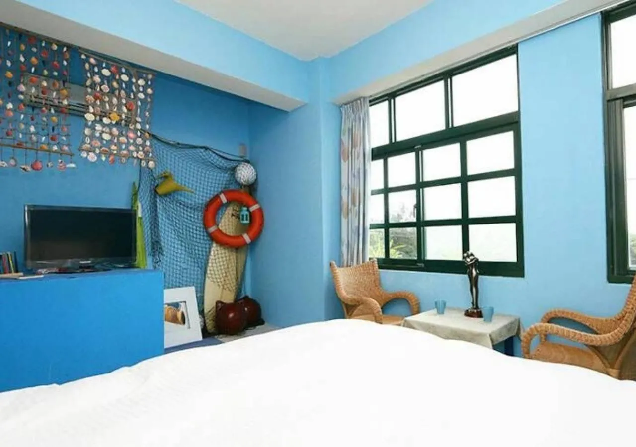 Bed in Wushih Surf Hostel