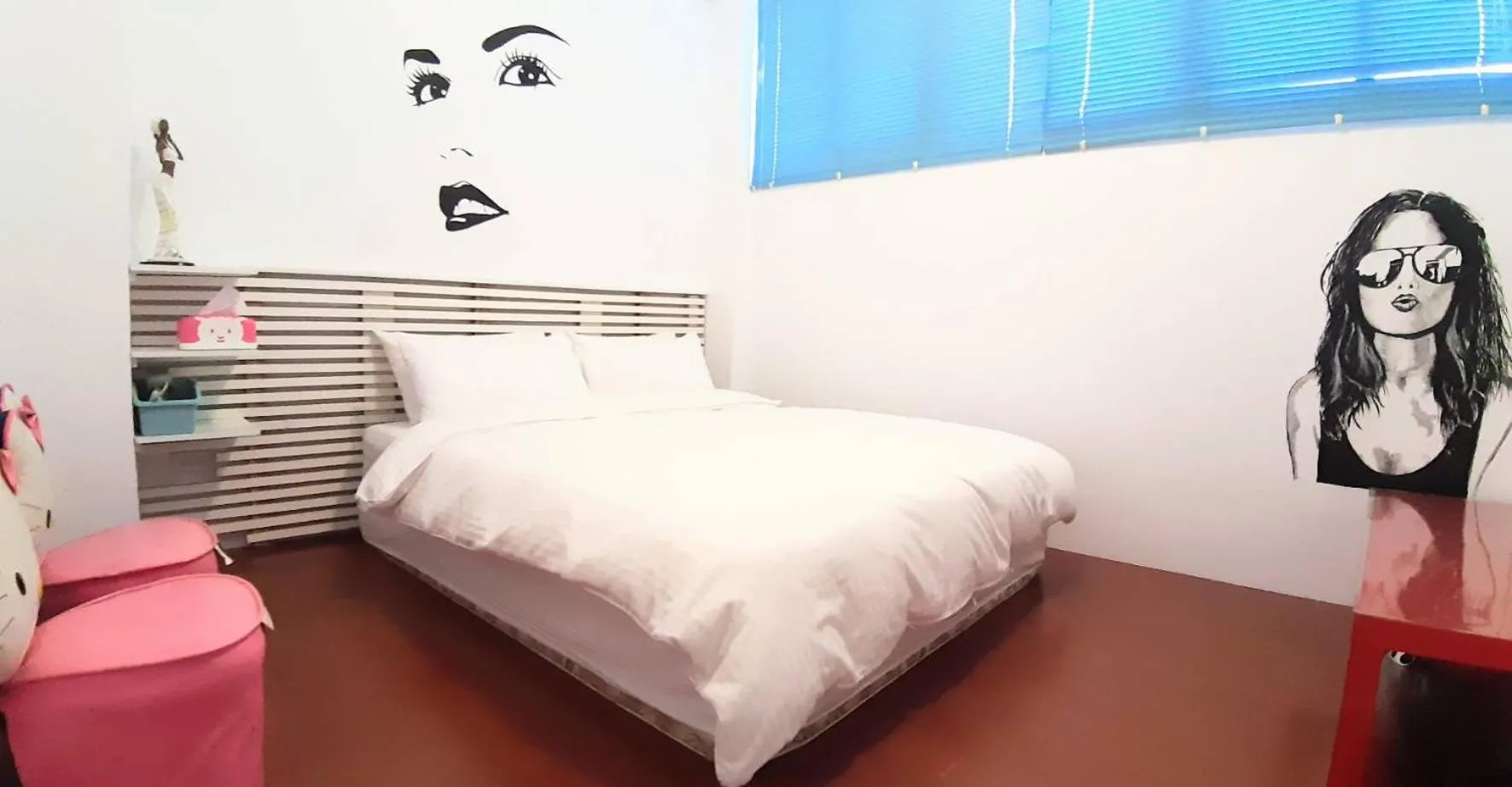 Natural landscape, Bed in Wushih Surf Hostel