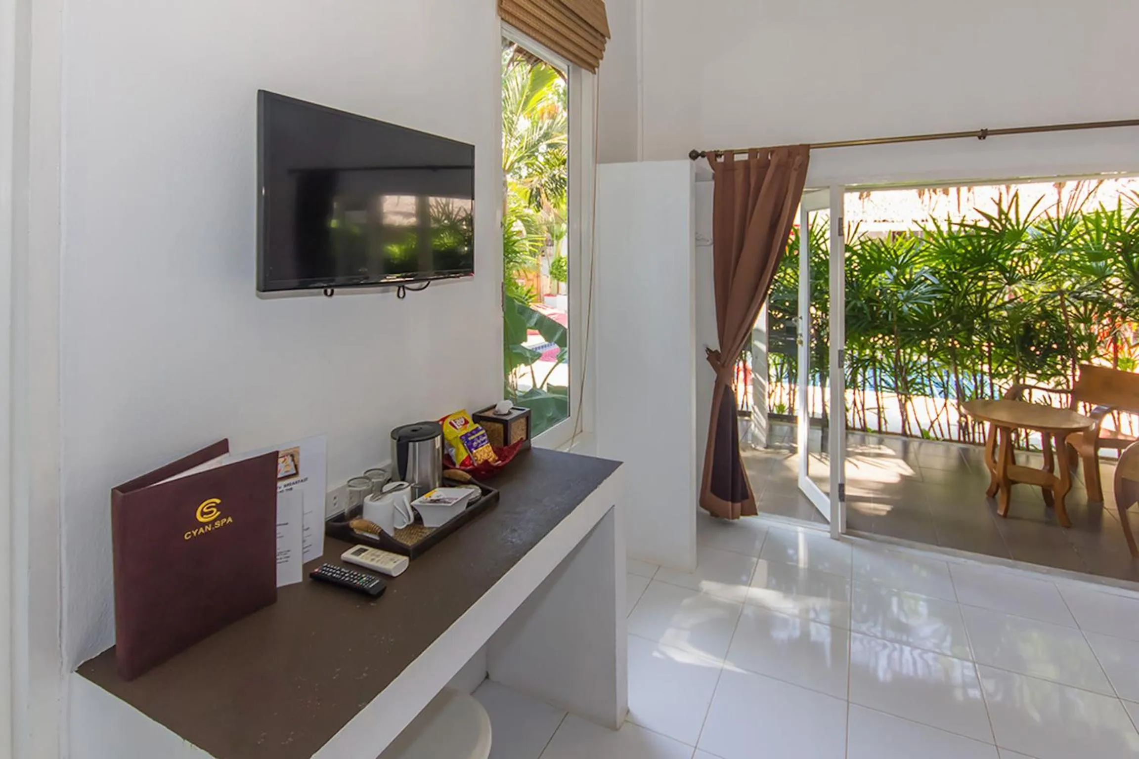 Decorative detail in The White Cottage