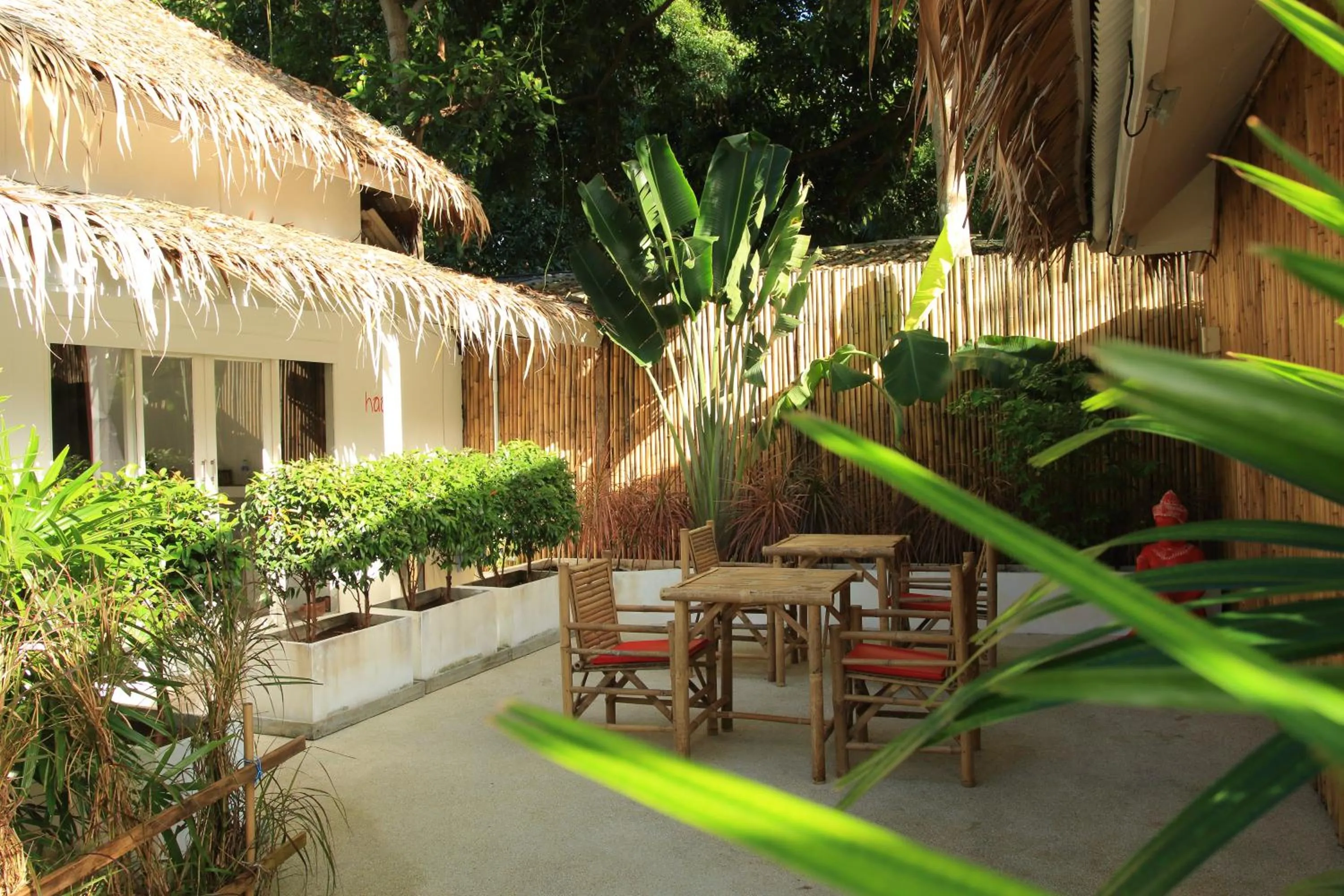 Patio in The White Cottage