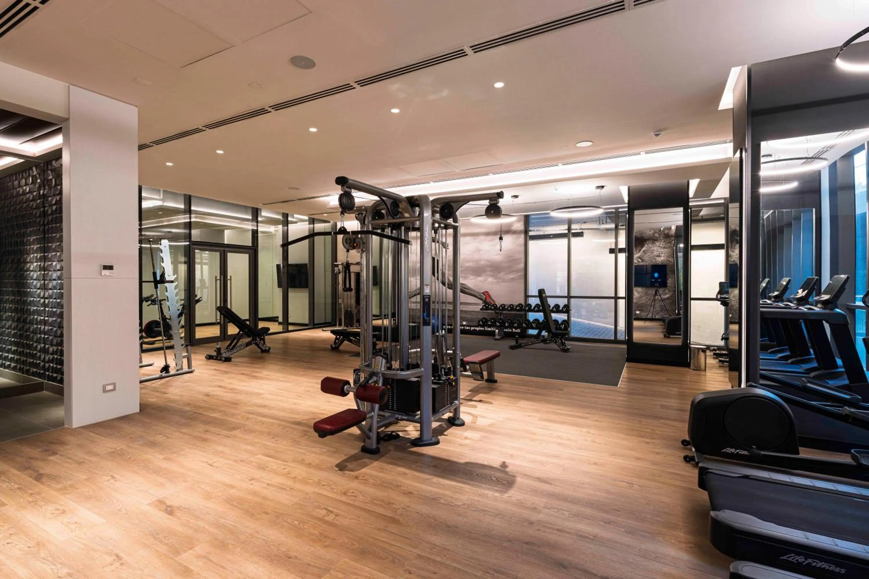 Fitness centre/facilities in Spot Suites