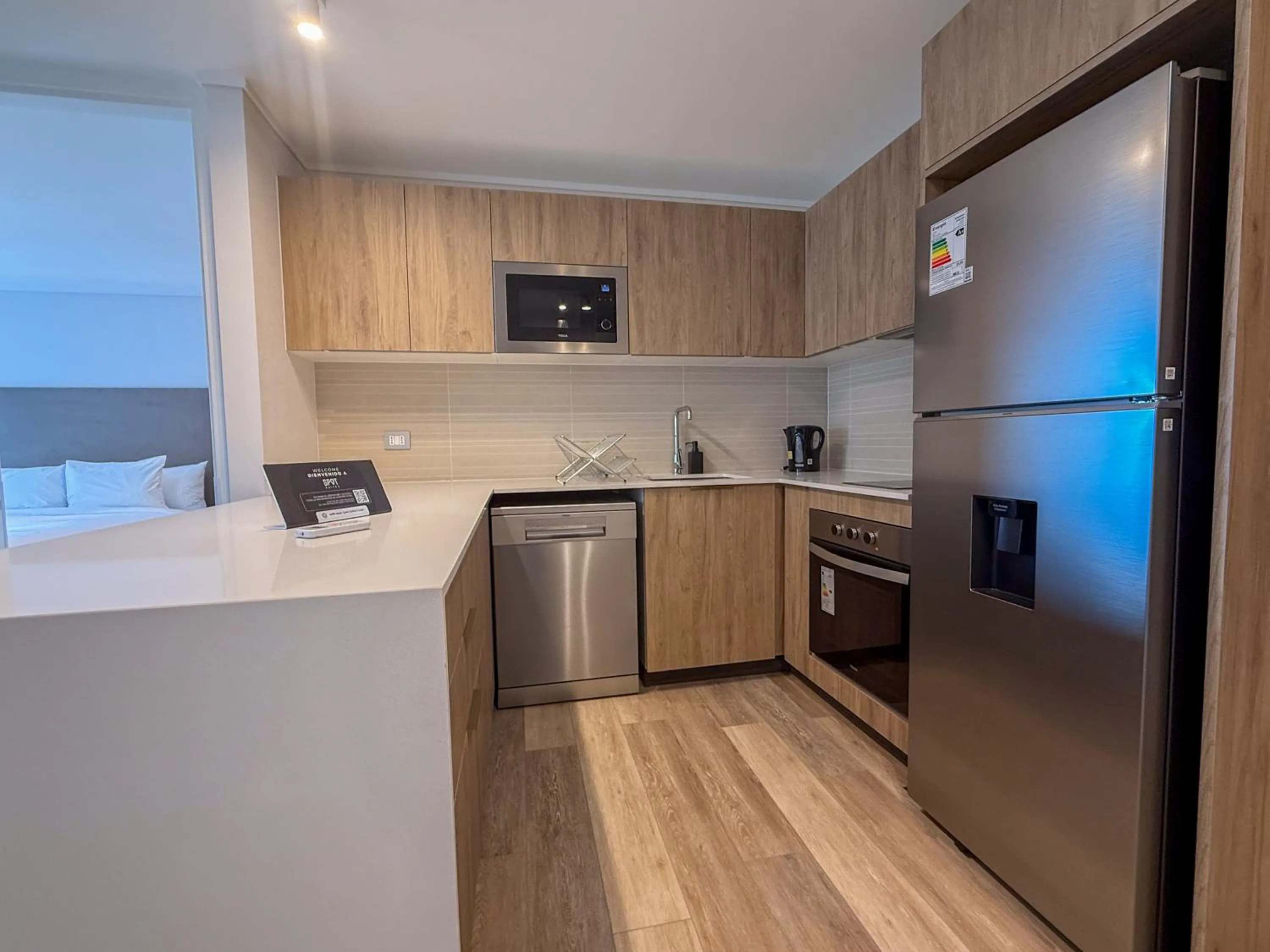 Kitchen or kitchenette in Spot Suites