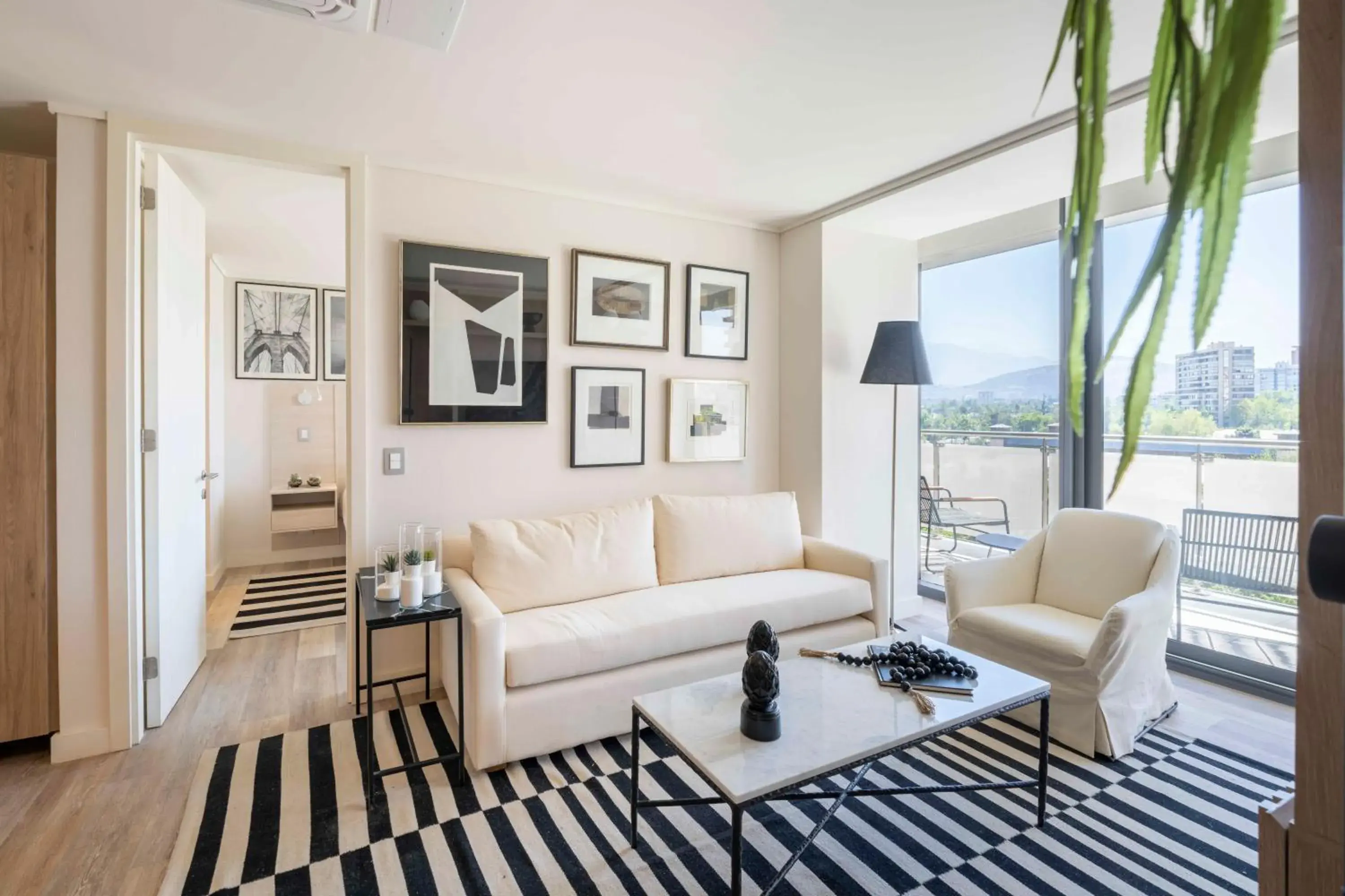 Living room in Spot Suites Living room in Spot Suites