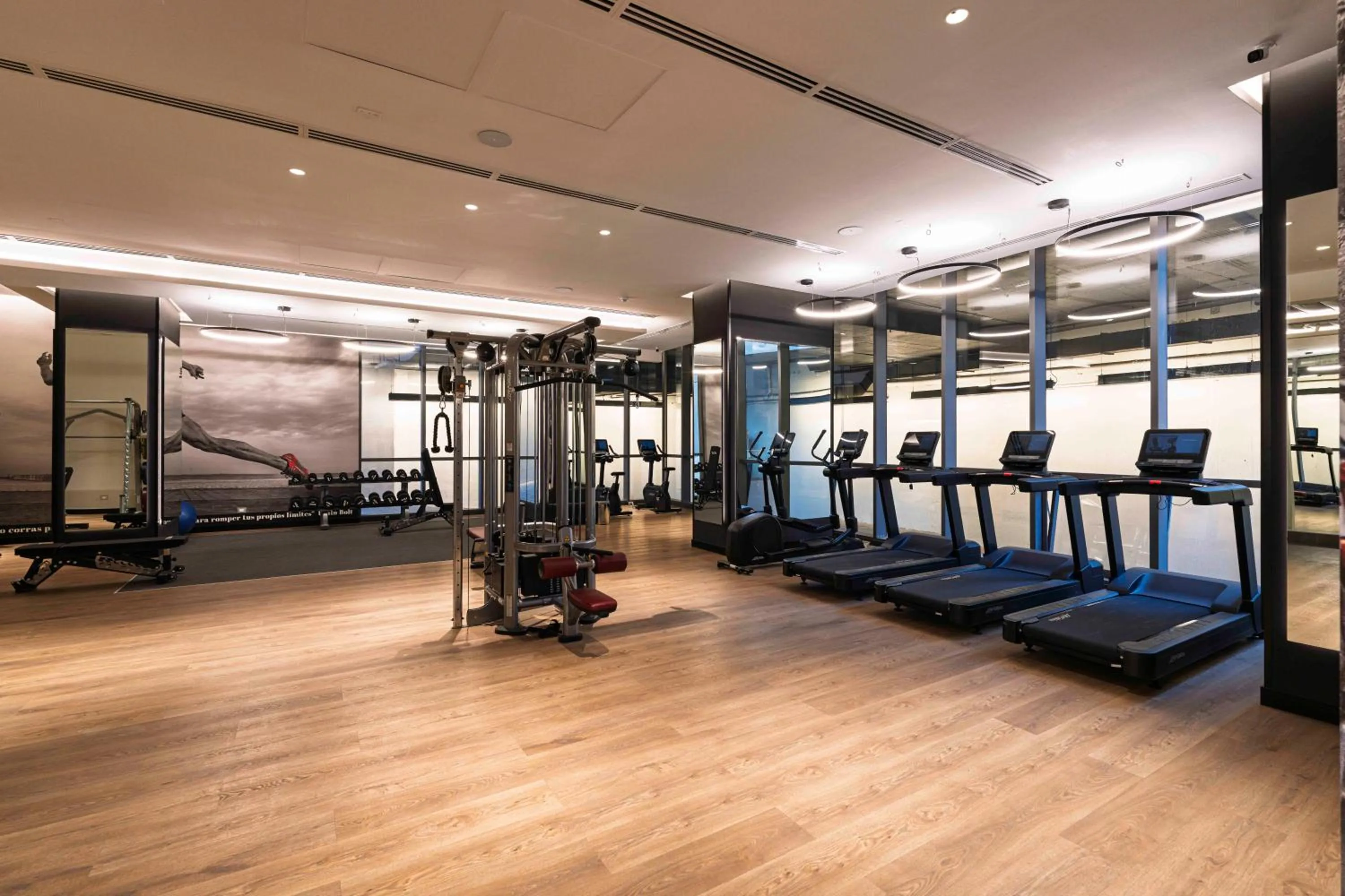Fitness centre/facilities in Spot Suites
