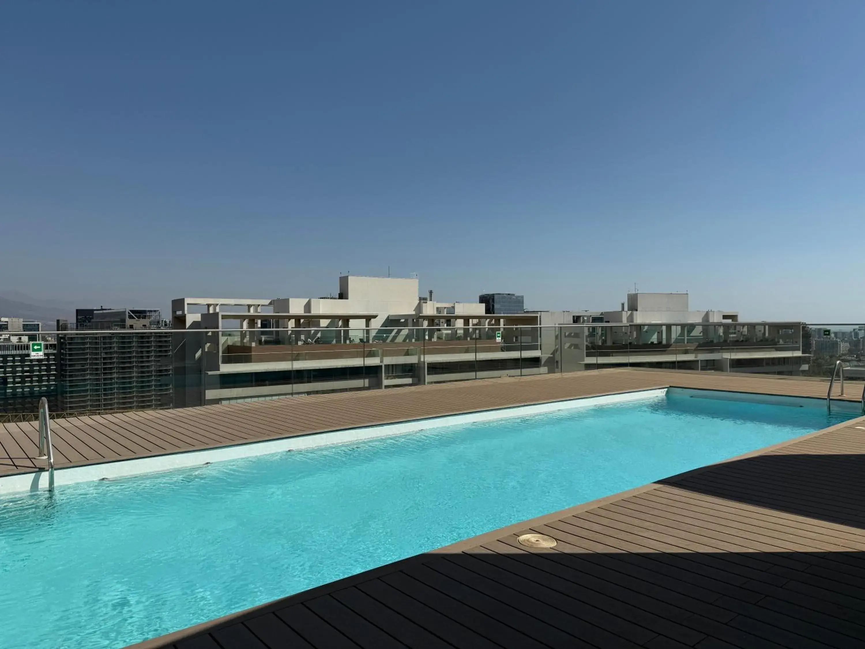 Pool view in Spot Suites Pool view in Spot Suites