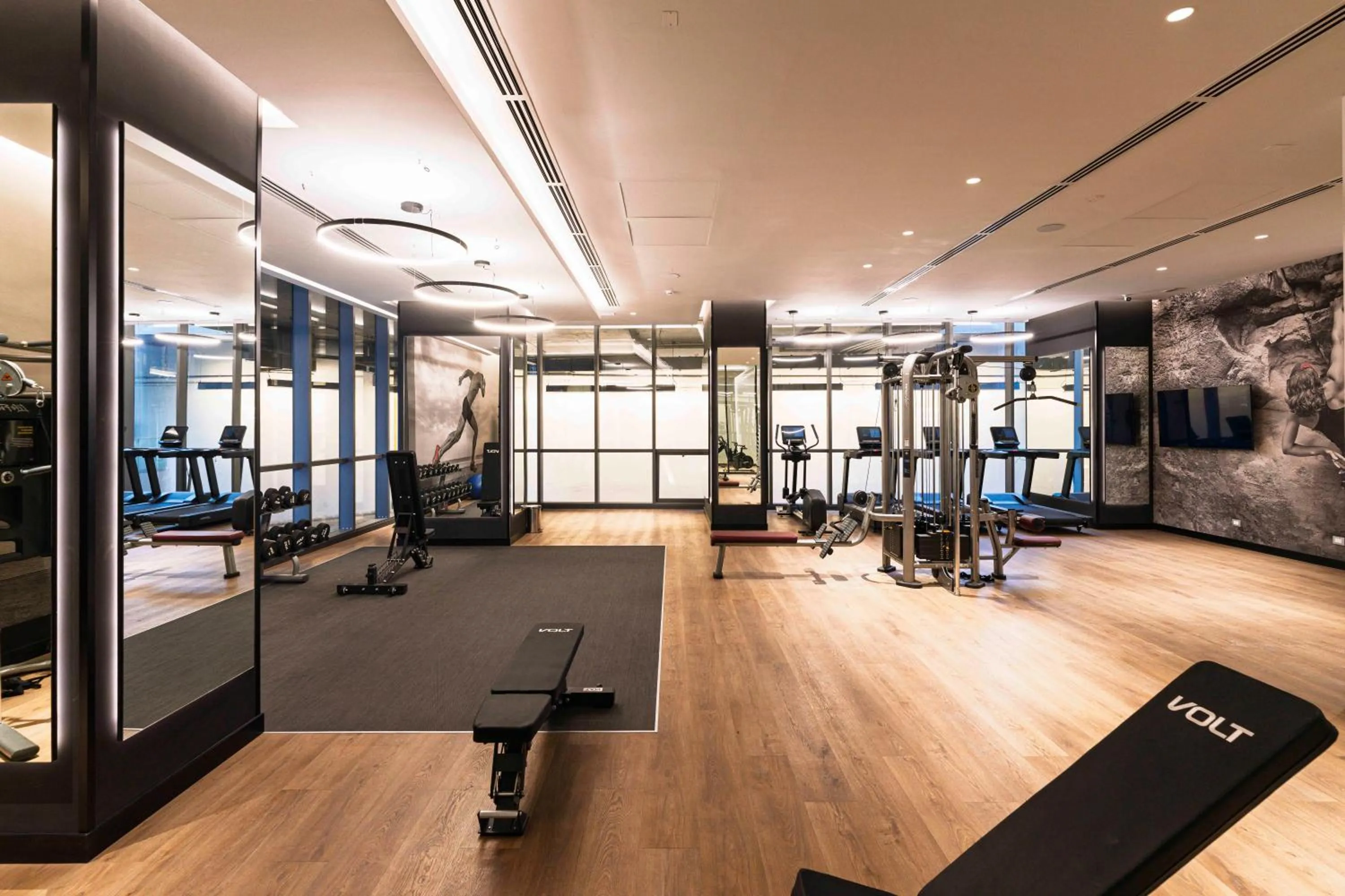 Fitness centre/facilities in Spot Suites