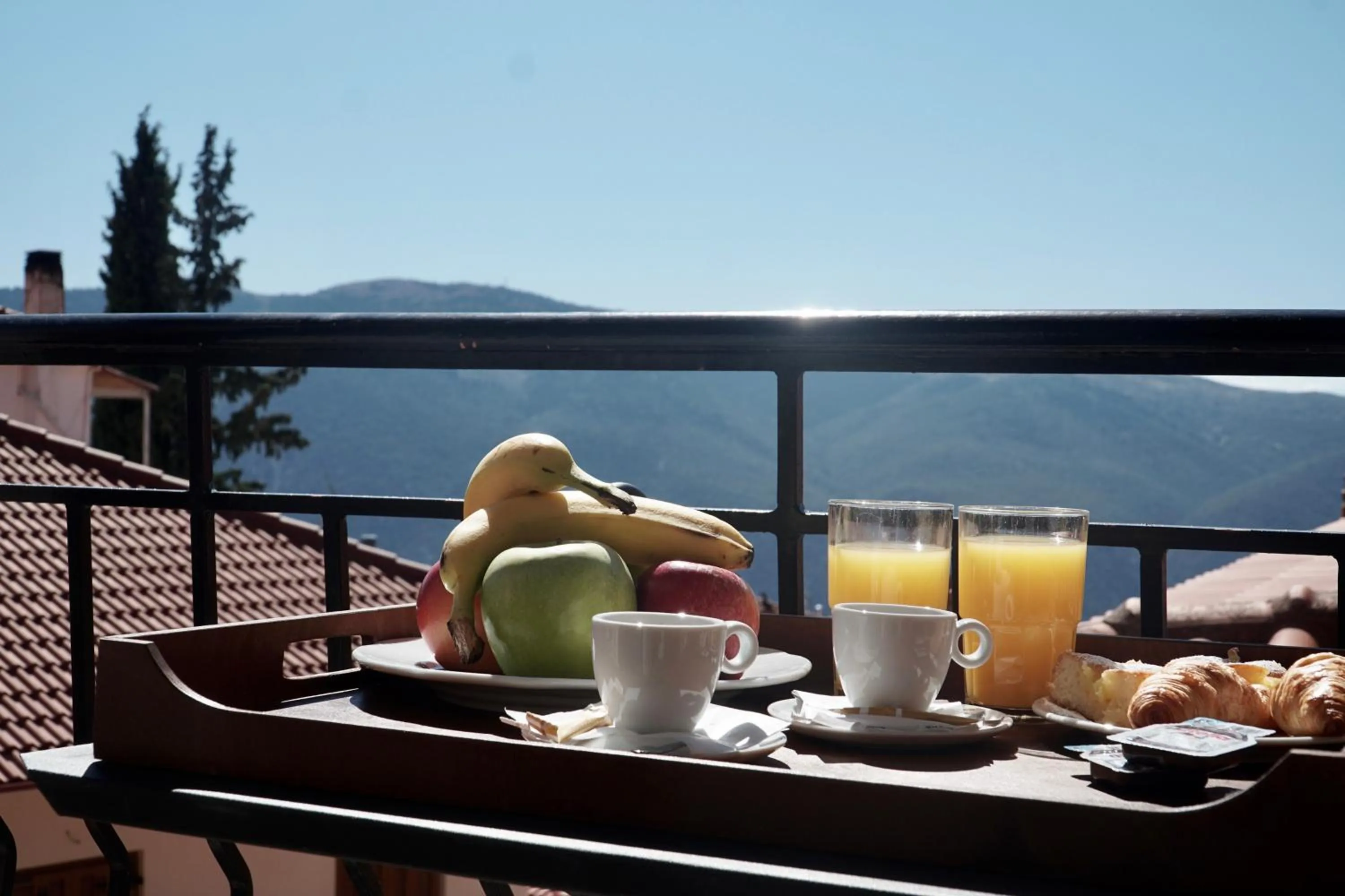 Balcony/Terrace in Xenonas Iresioni