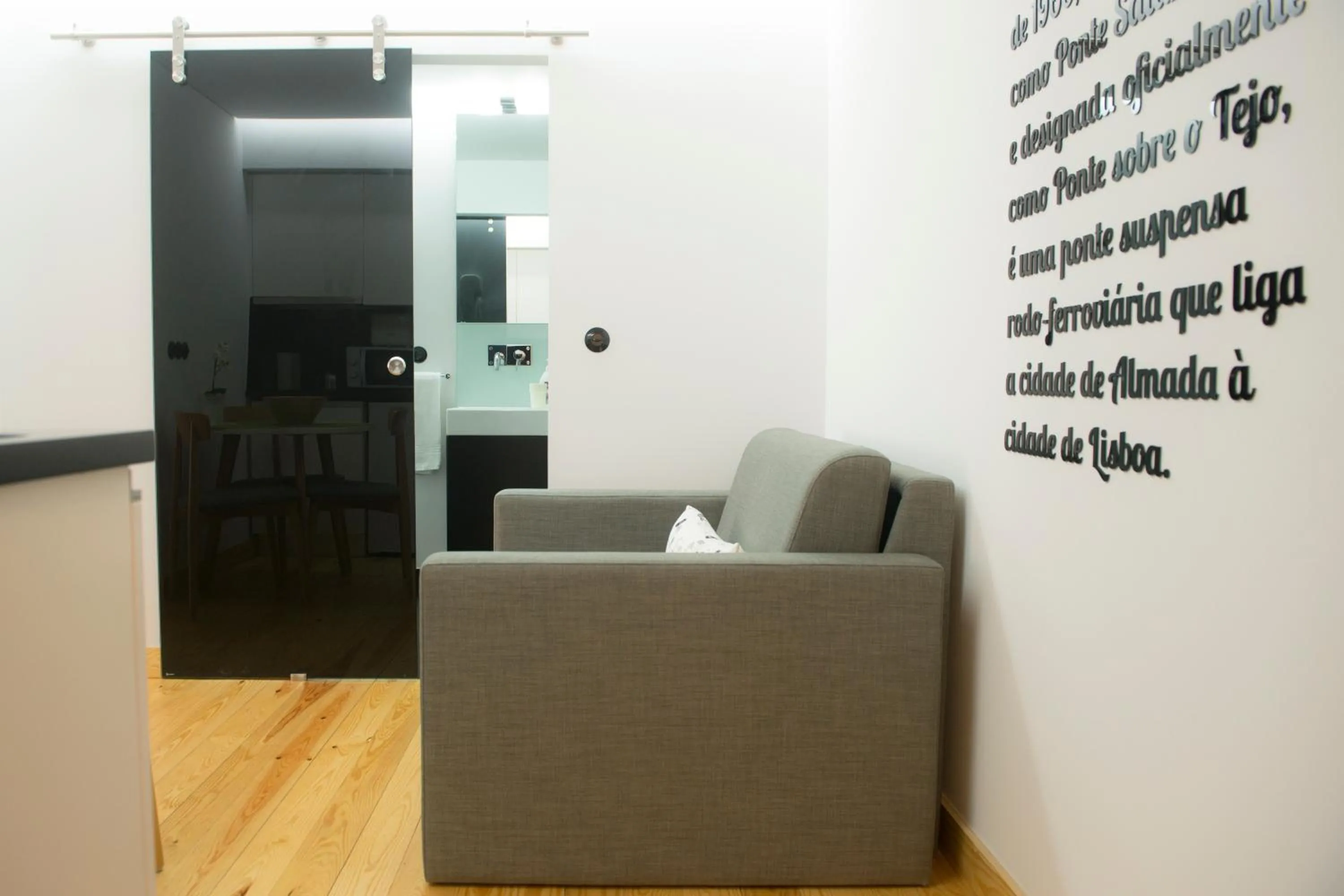 Bathroom in Páteo Saudade Lofts