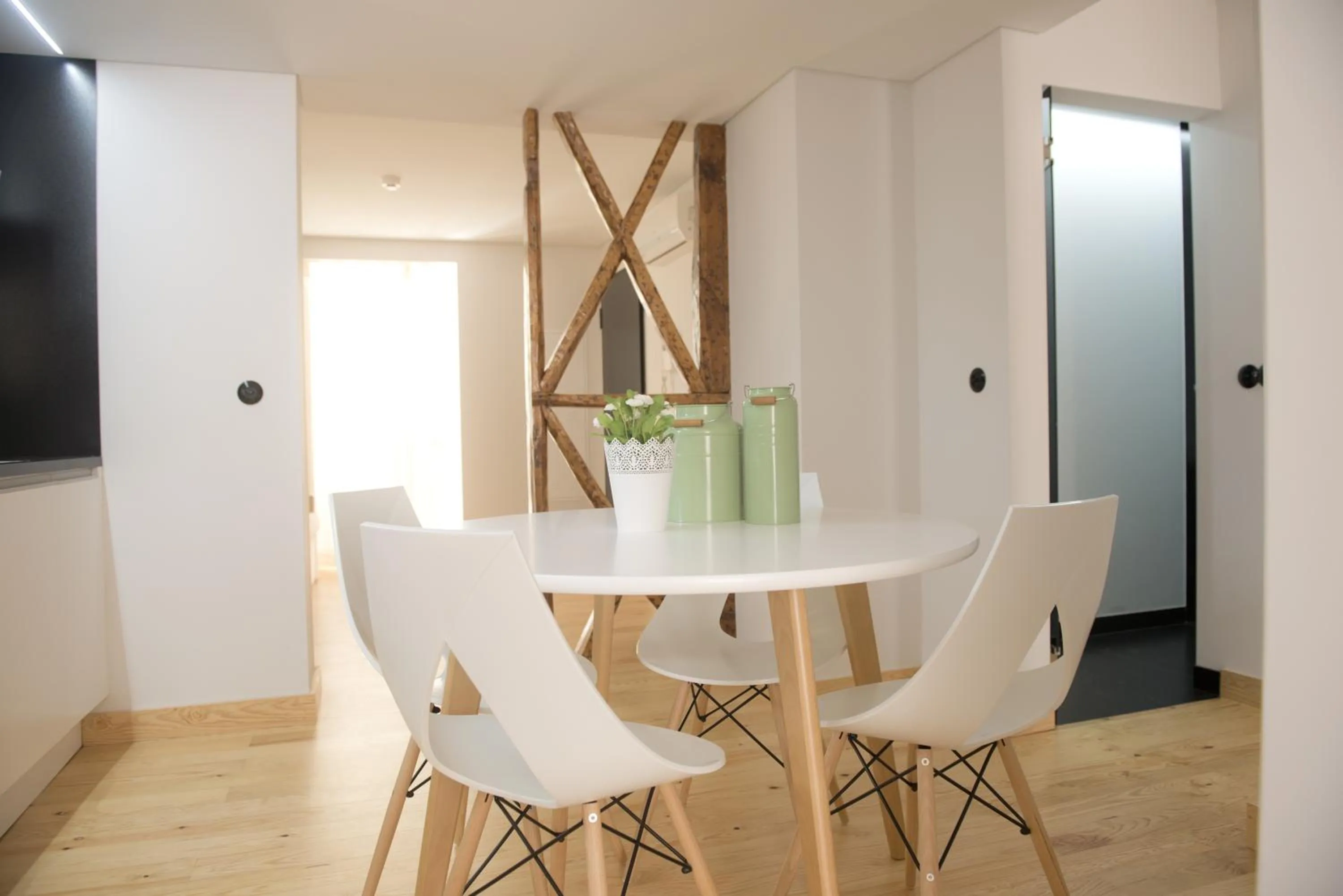Kitchen or kitchenette in Páteo Saudade Lofts