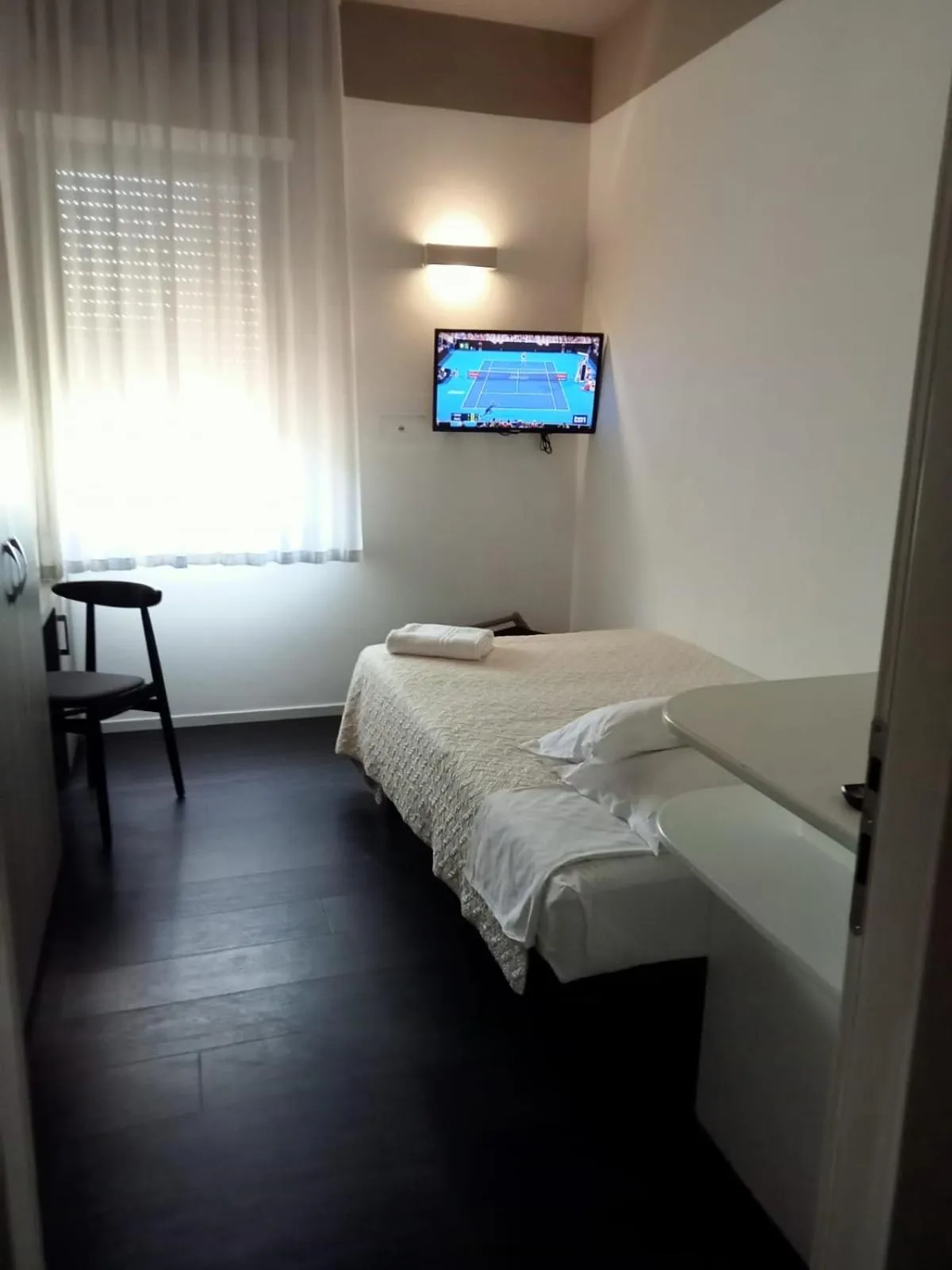 Bed in Hotel Cristallo