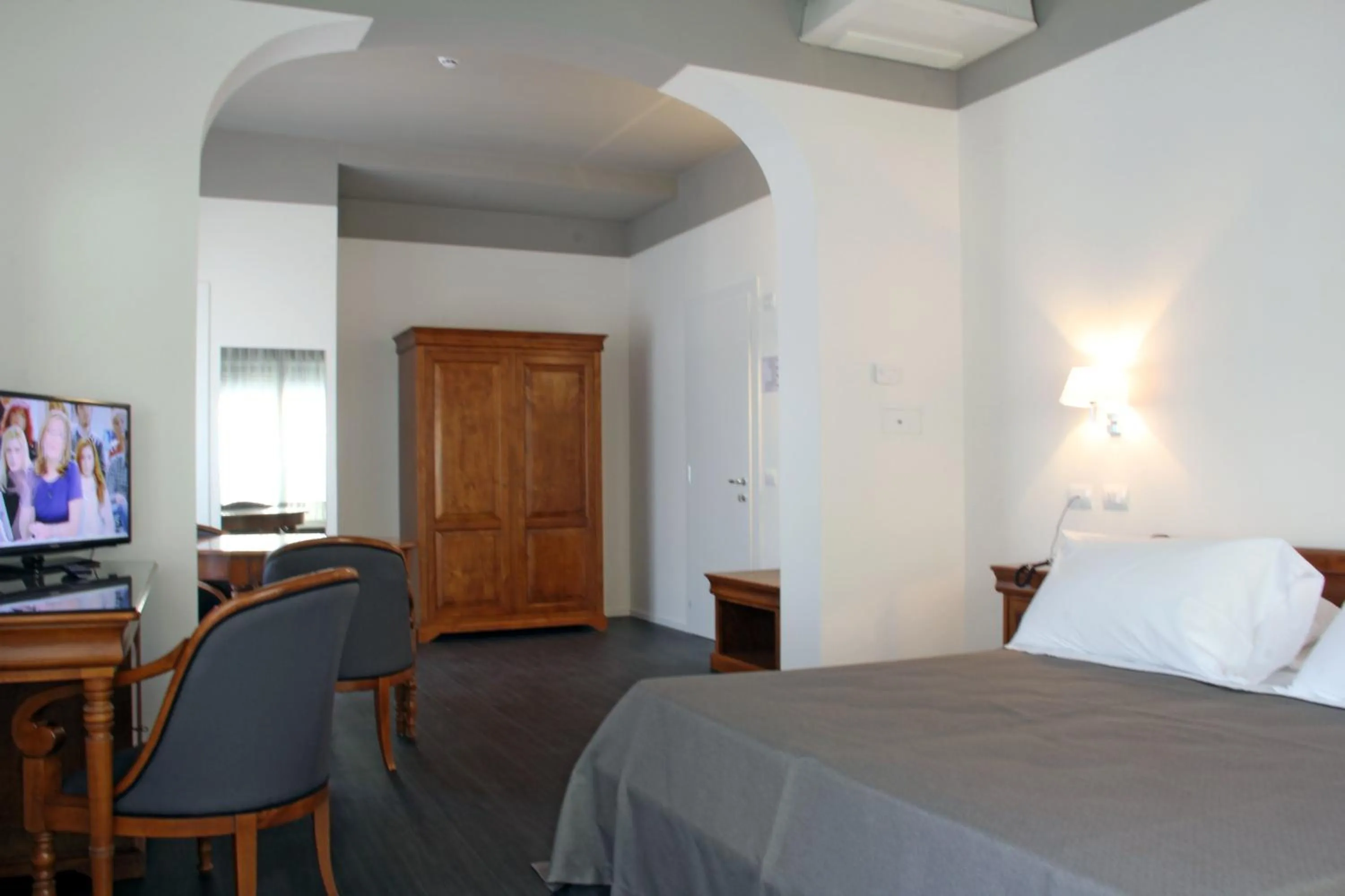 Bed in Hotel Cristallo