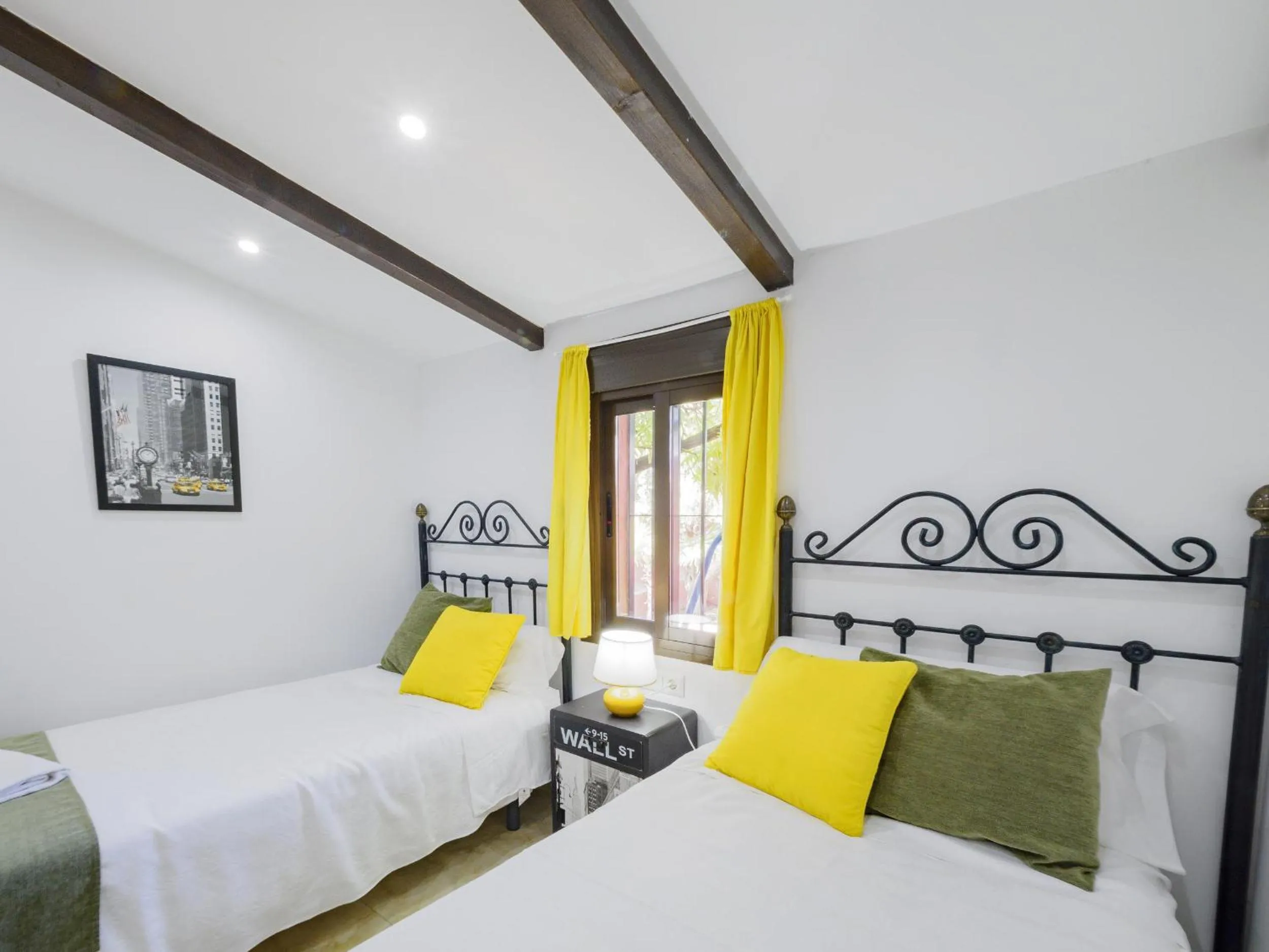 Bed in Cubo's Finca el Nogal