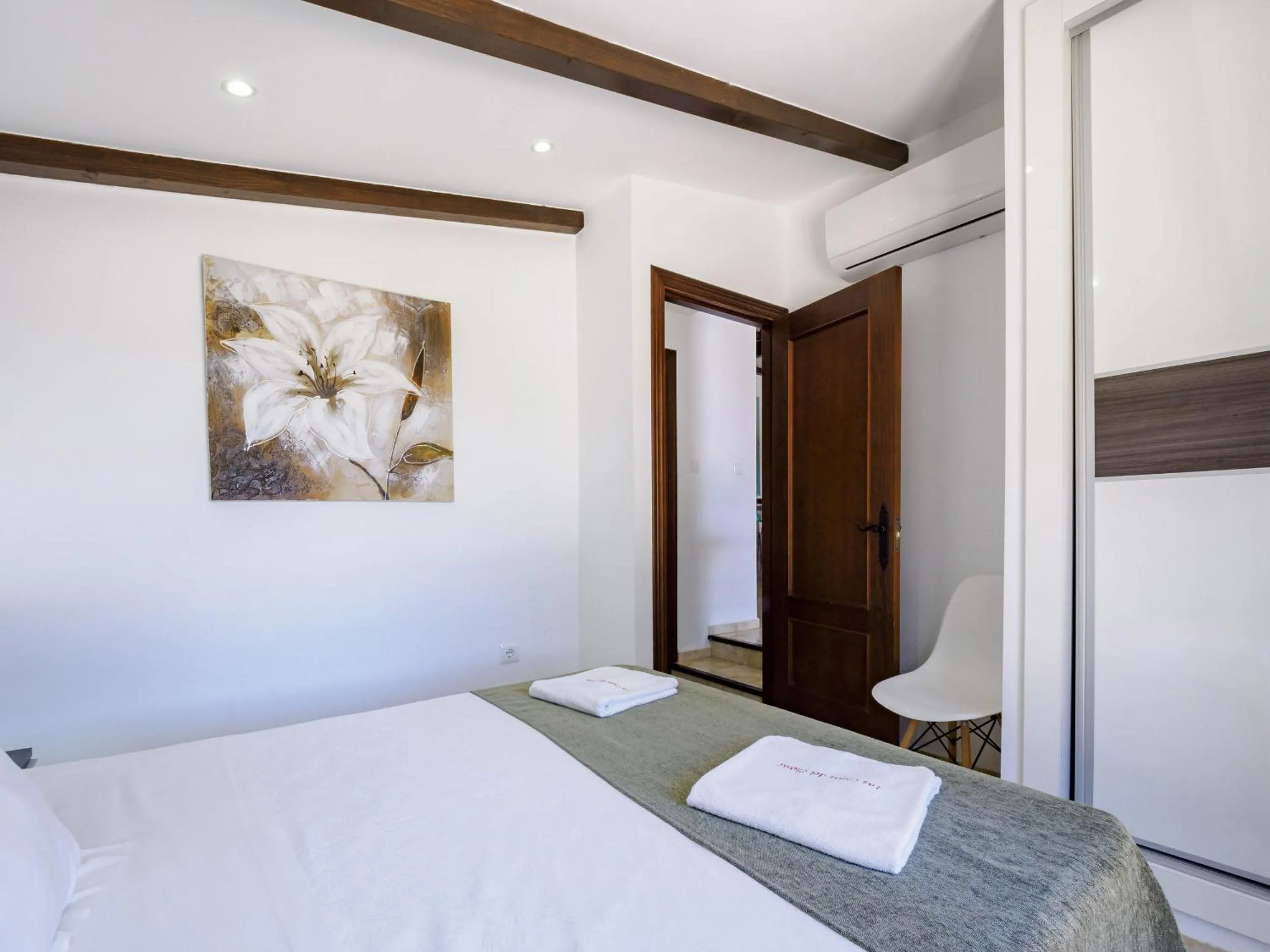 Bed in Cubo's Finca el Nogal