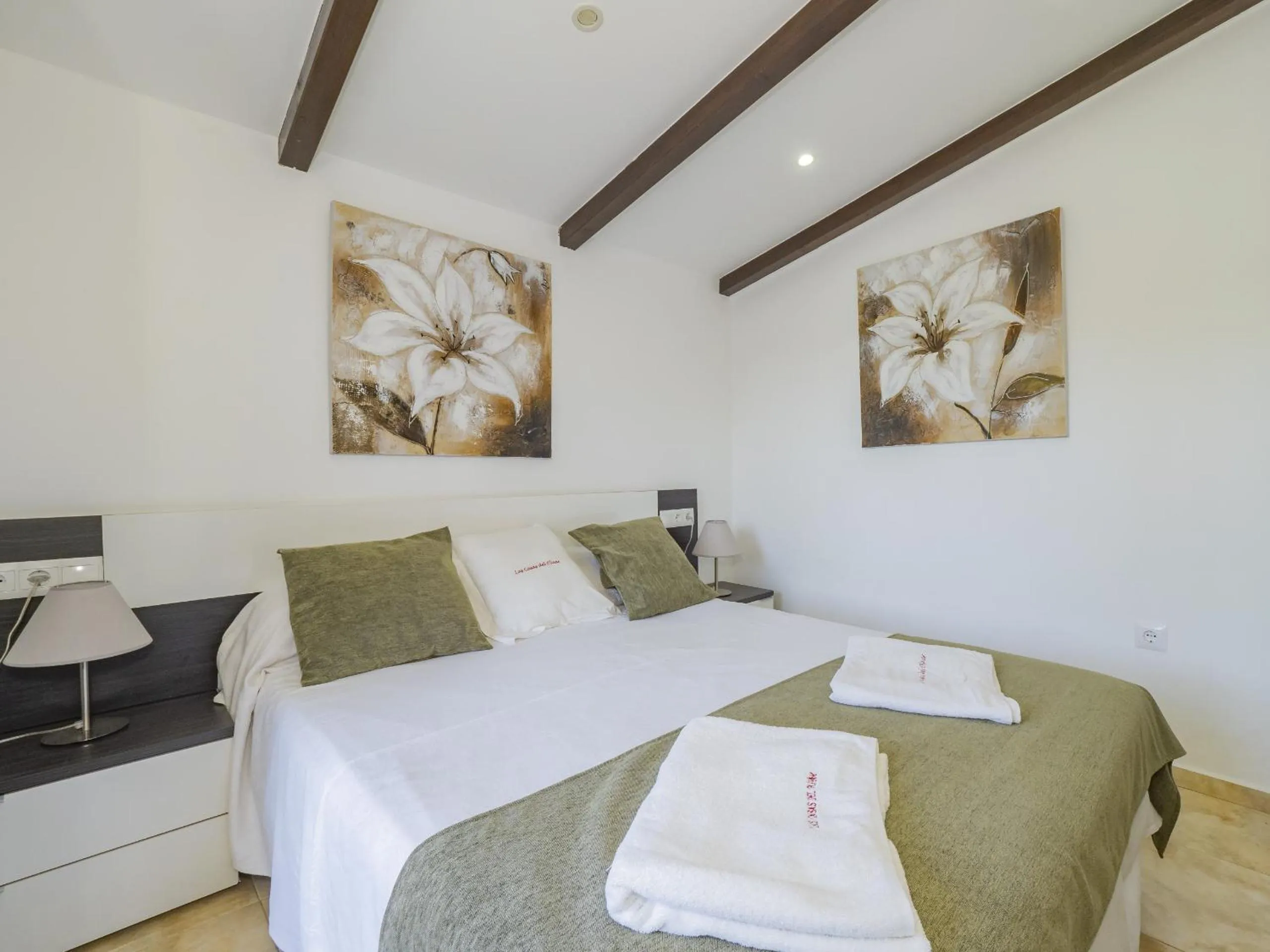 Bed in Cubo's Finca el Nogal