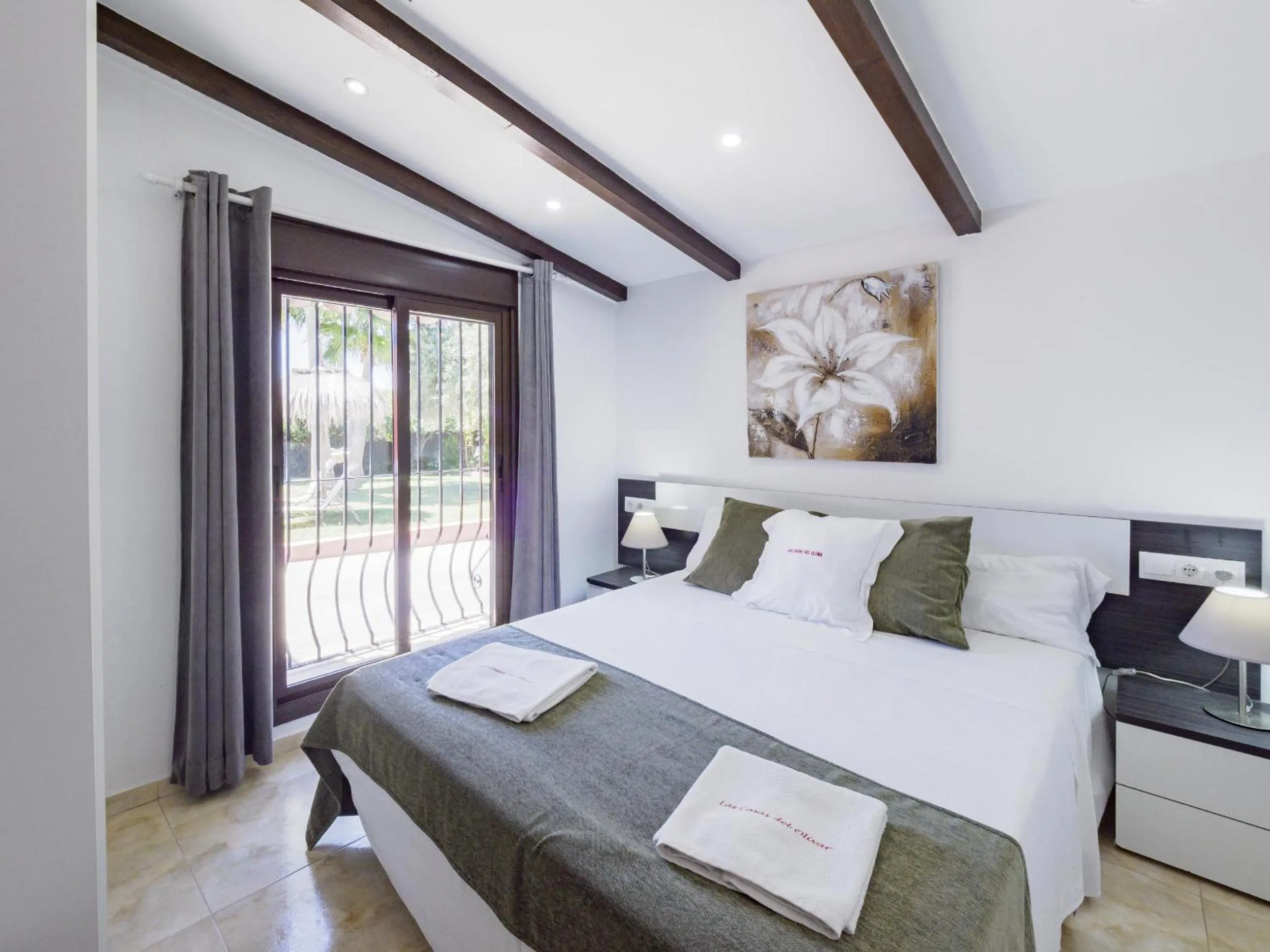 Bed in Cubo's Finca el Nogal