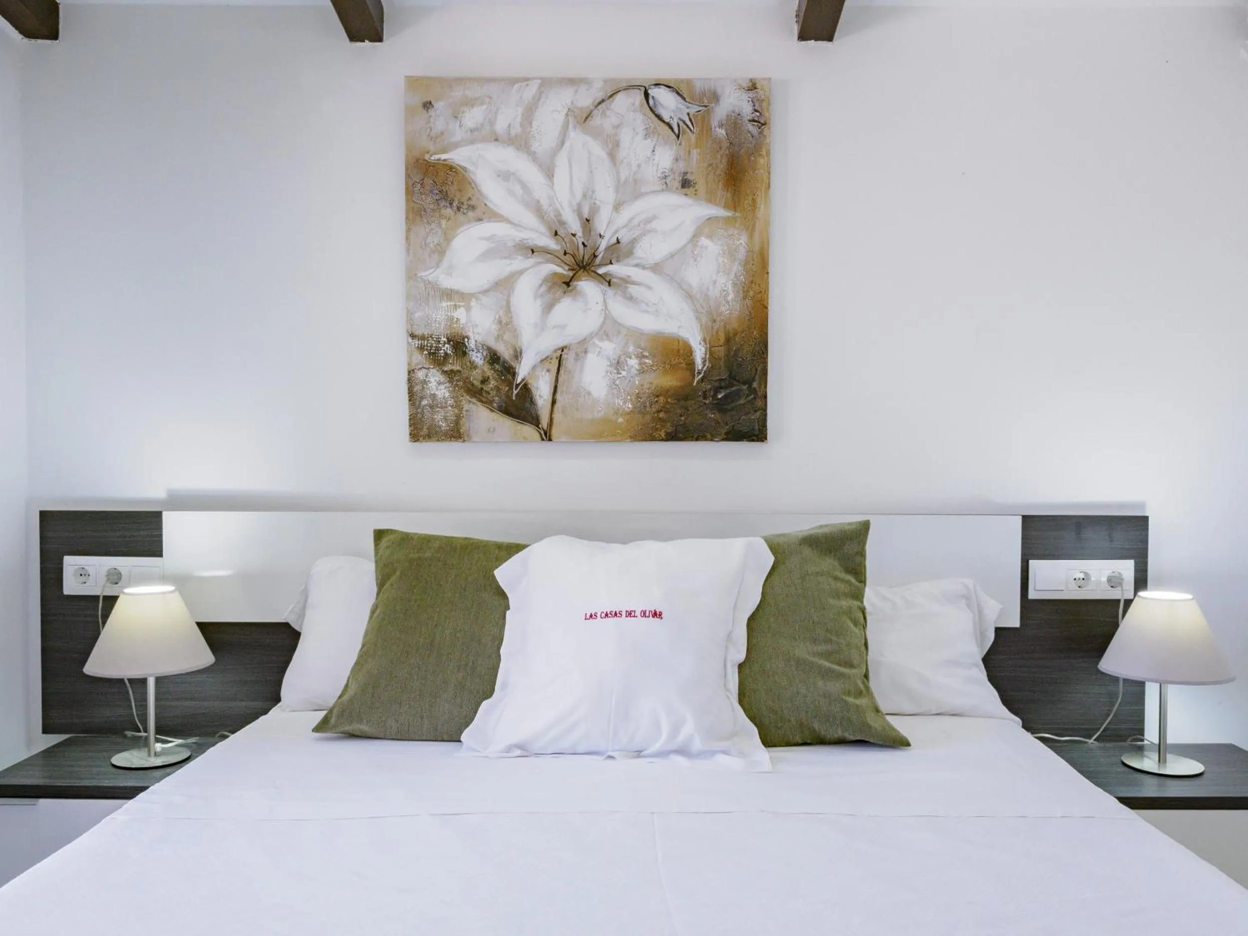 Bed in Cubo's Finca el Nogal