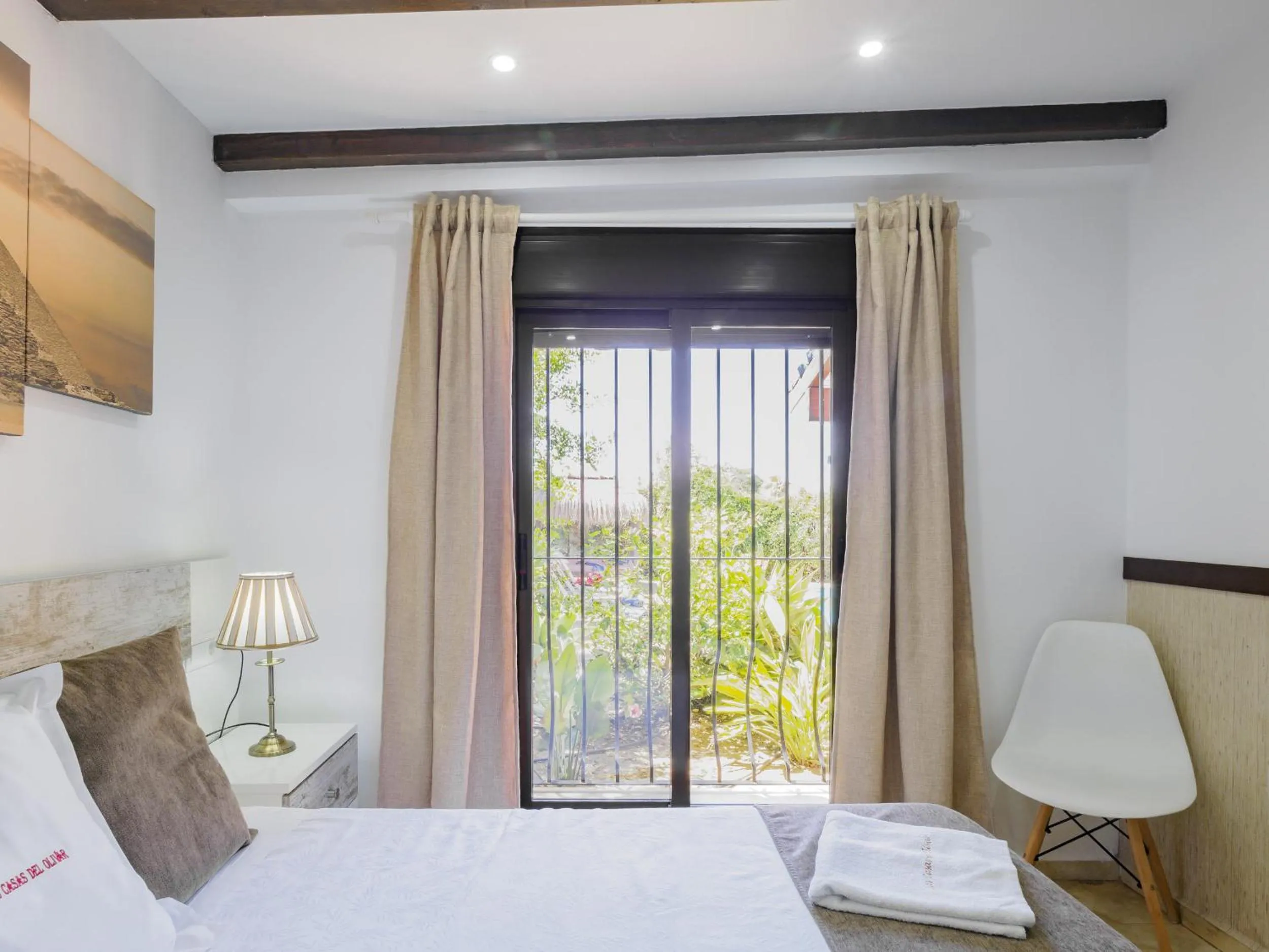 Bed in Cubo's Finca el Nogal