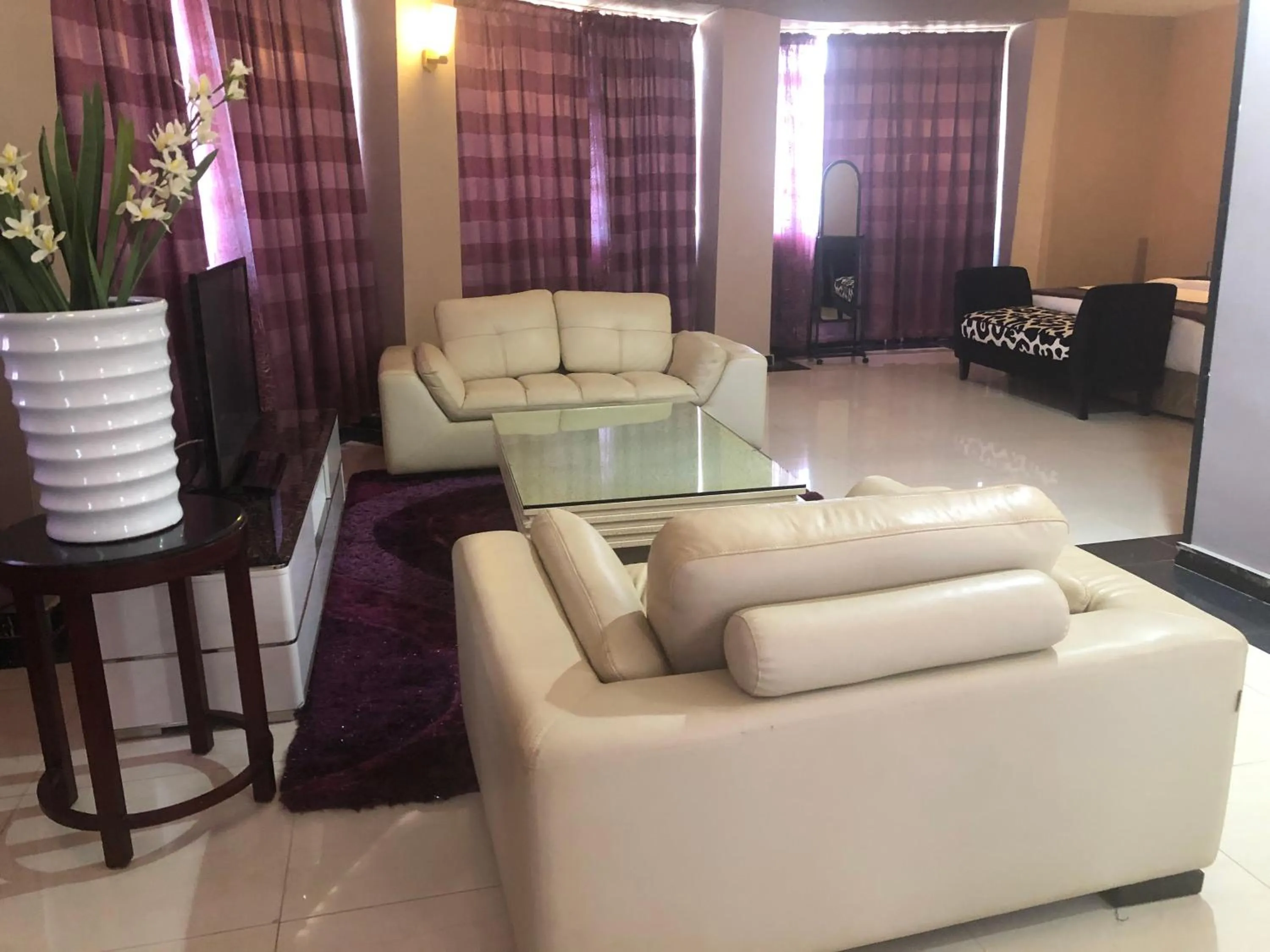 Living room in Sun Beach Hôtel