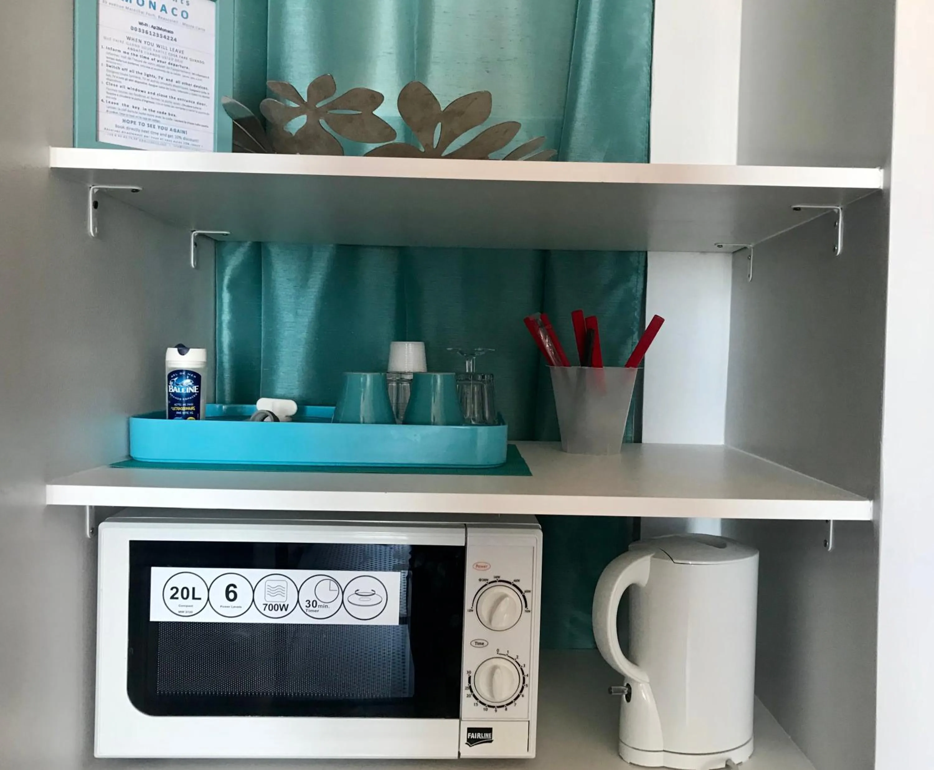 Coffee/tea facilities in Apartments Monaco