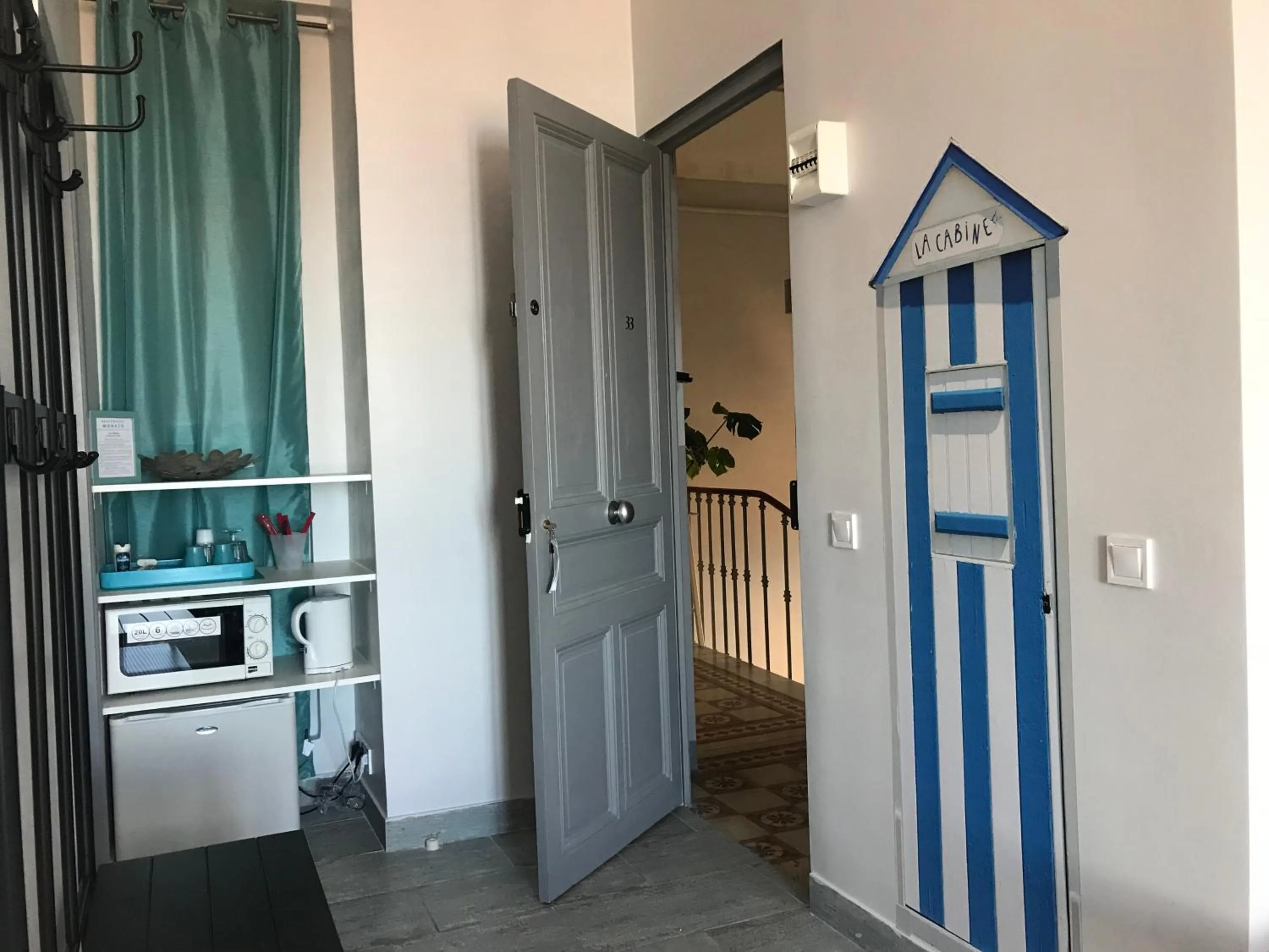 Kitchen or kitchenette in Apartments Monaco