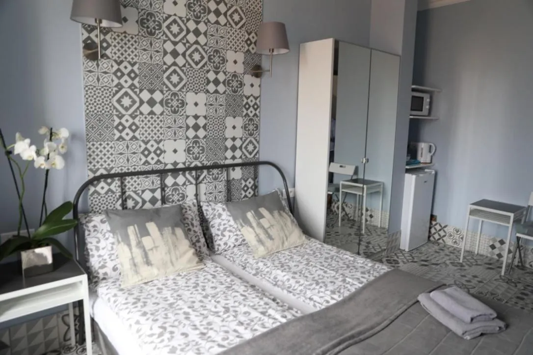 Bed in Apartments Monaco