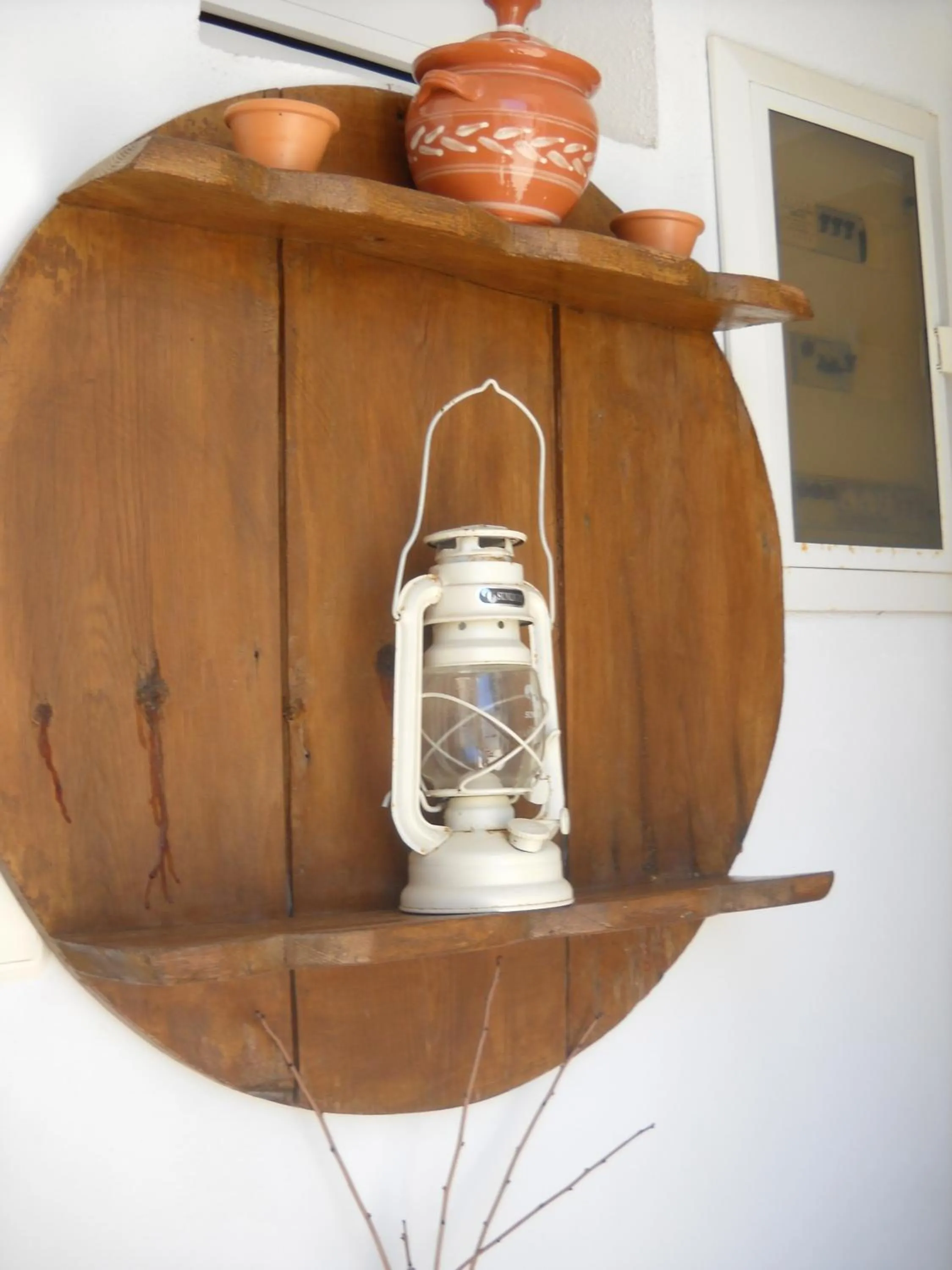 Decorative detail in Lindos Center Studios