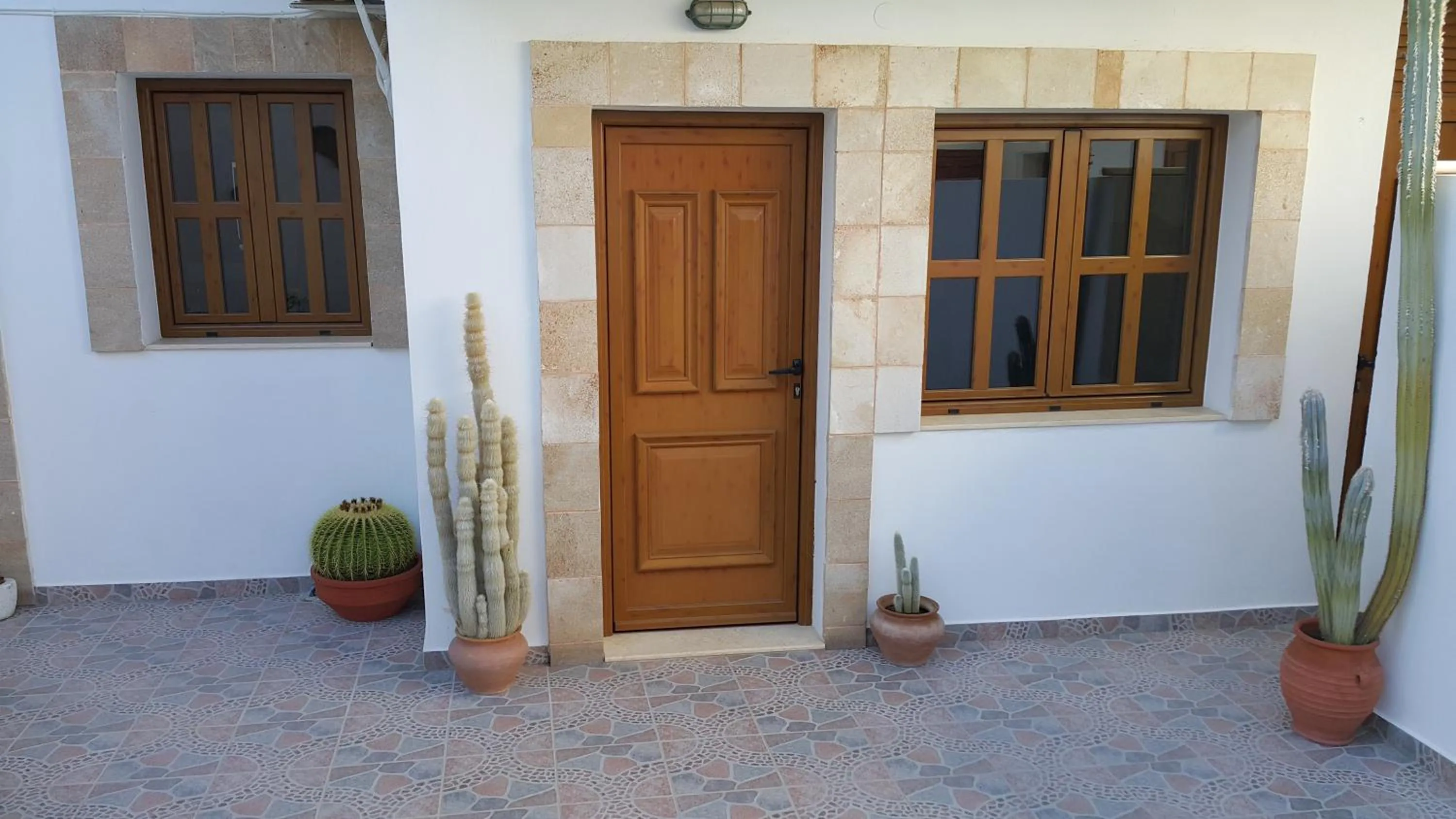 Balcony/Terrace in Lindos Center Studios