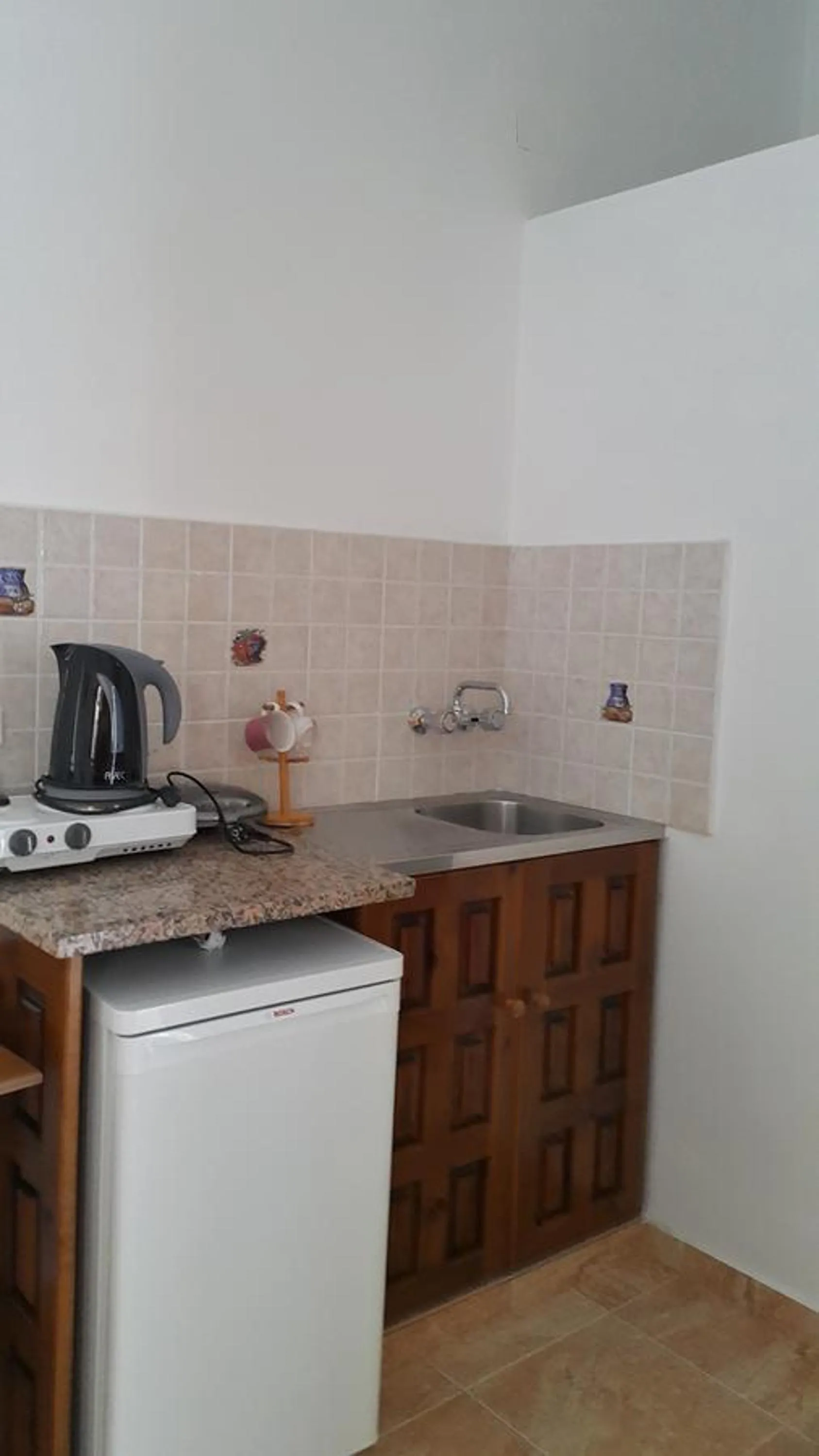 Kitchen or kitchenette in Lindos Center Studios