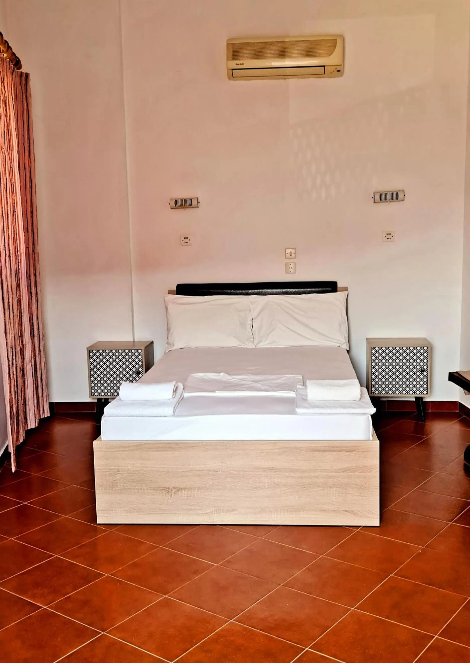 Bedroom, Bed in Lindos Center Studios