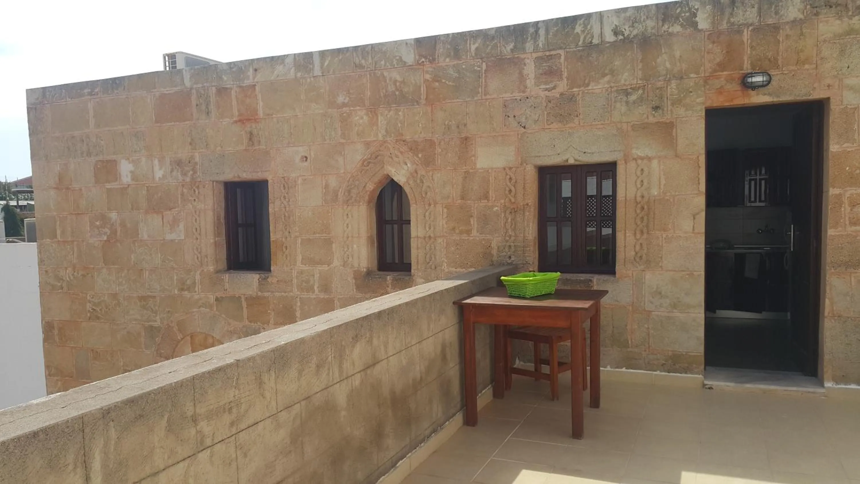 Balcony/Terrace in Lindos Center Studios