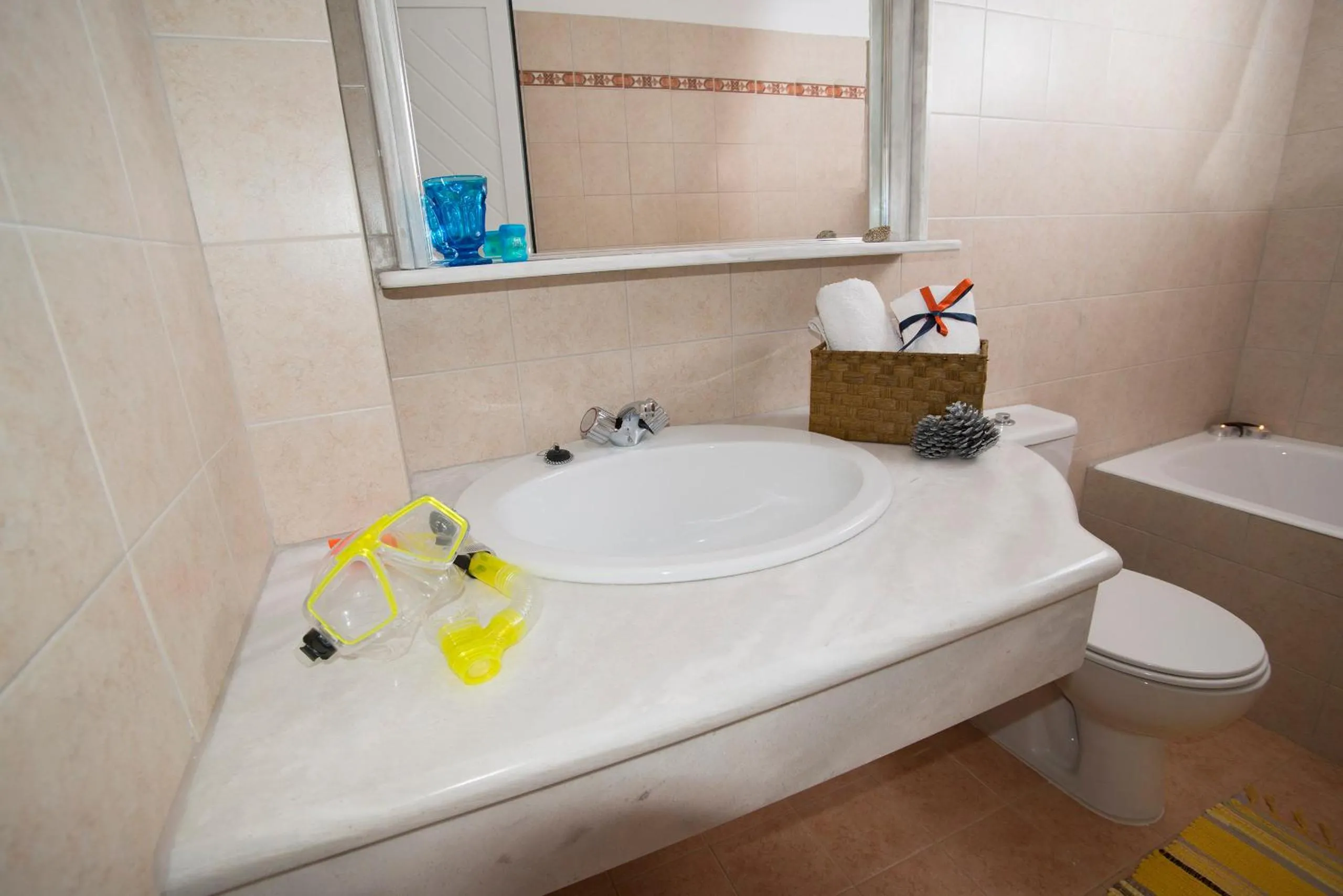 Bathroom in Lindos Center Studios