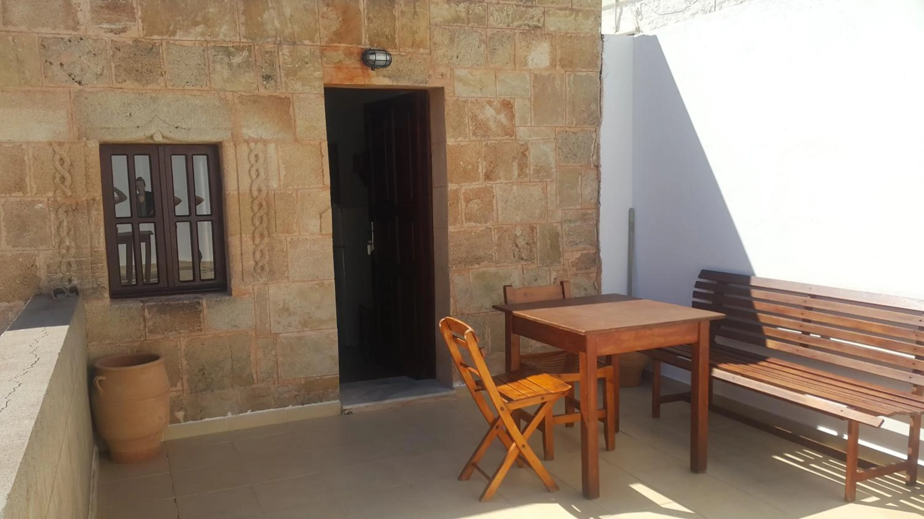 View (from property/room) in Lindos Center Studios