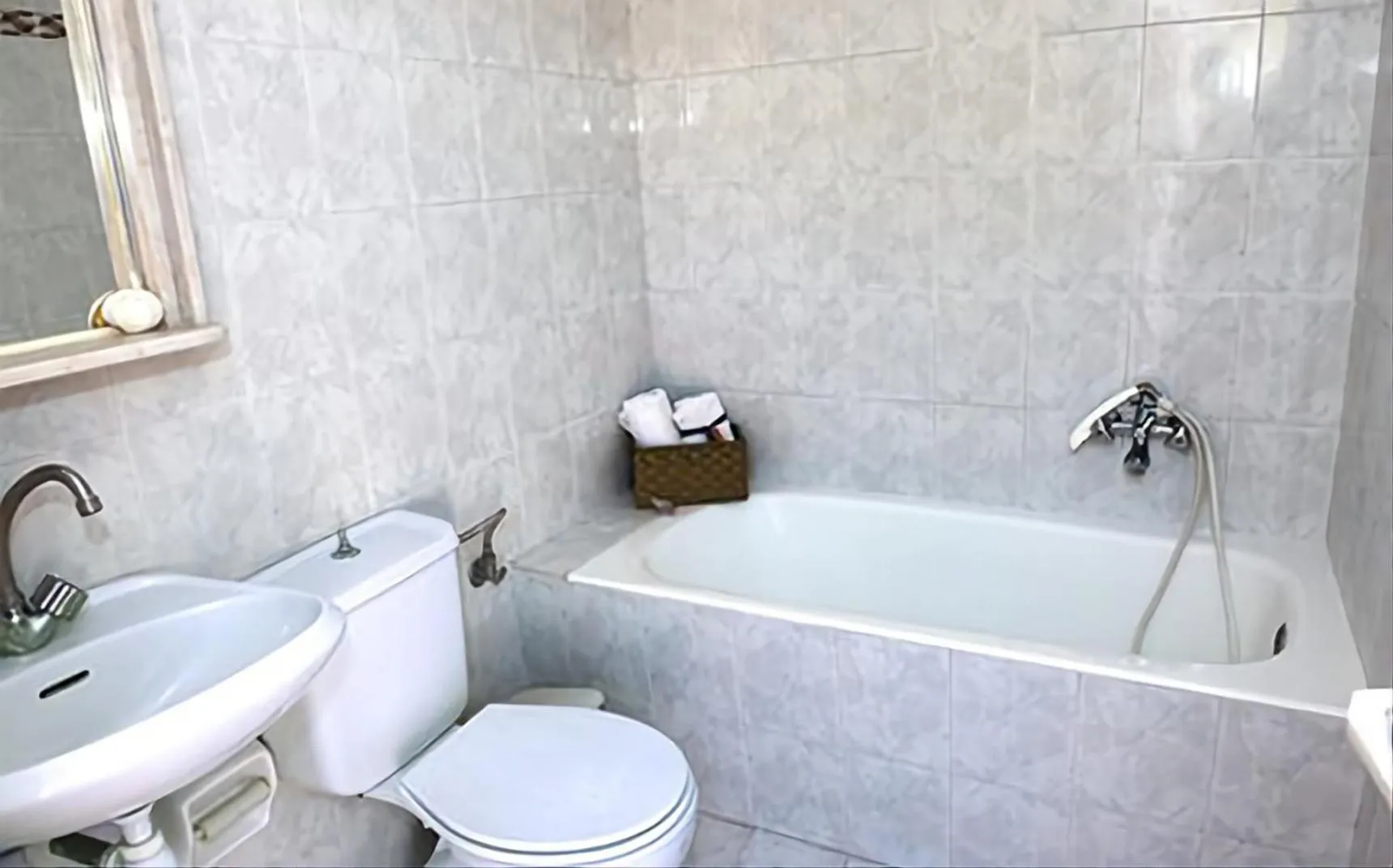 Bathroom in Lindos Center Studios