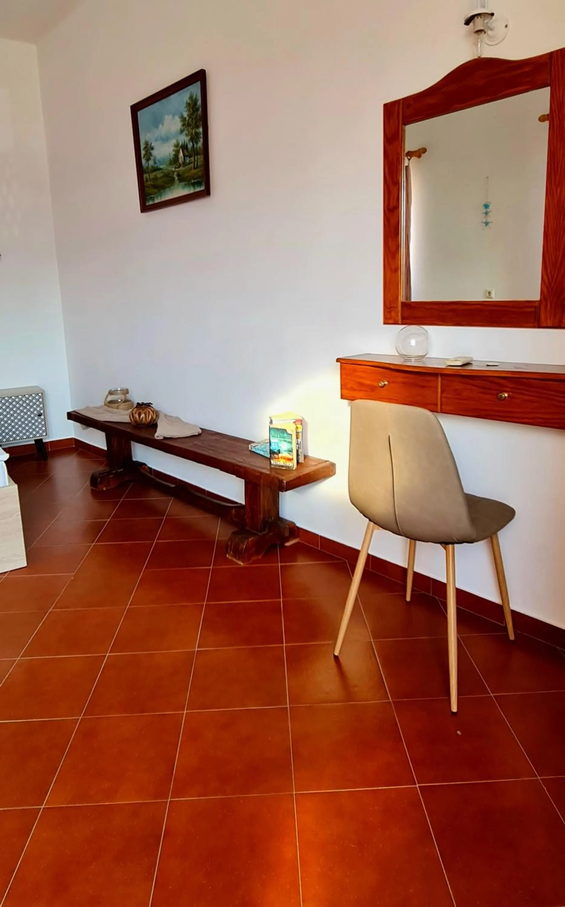 Bedroom in Lindos Center Studios