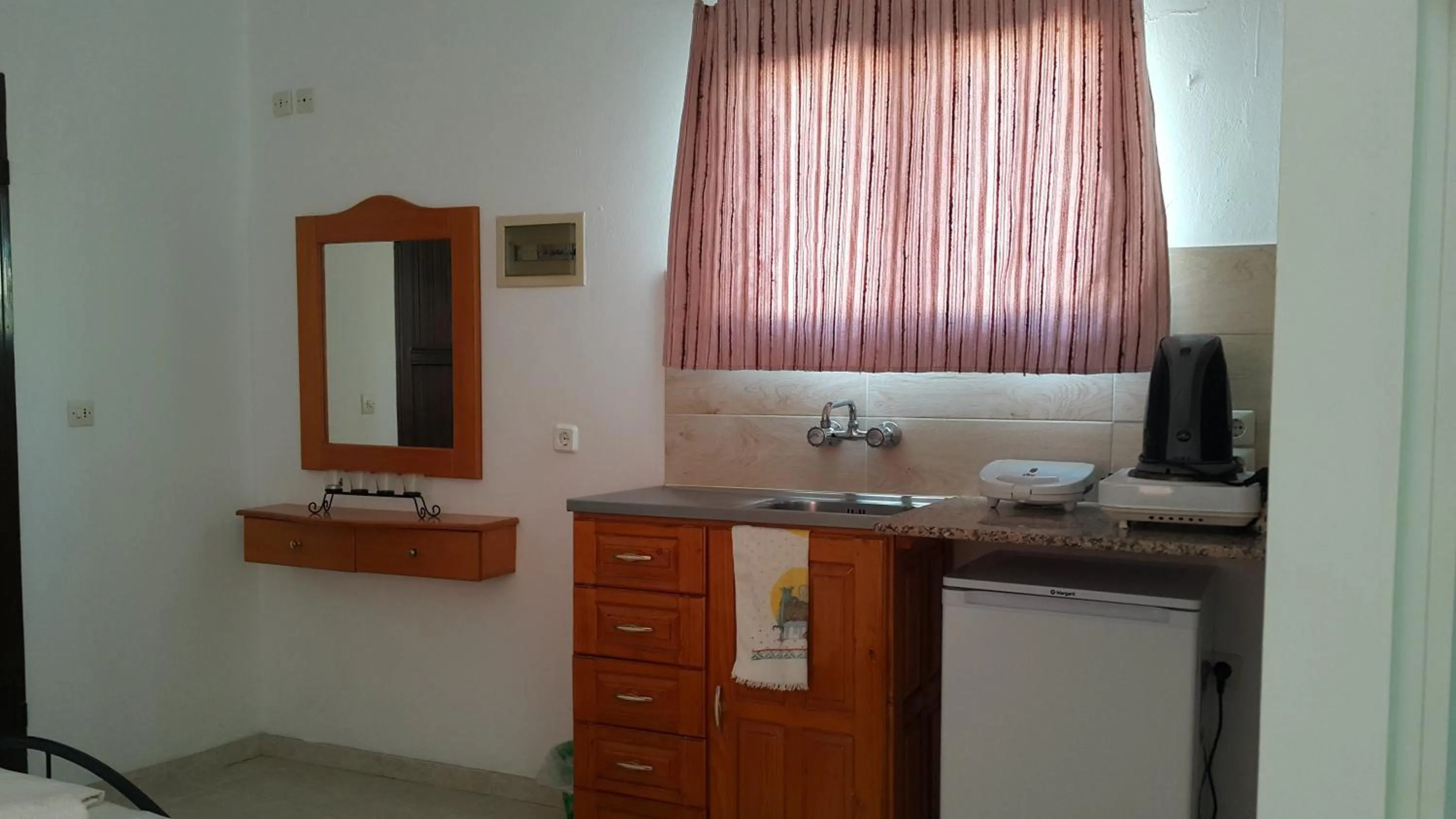 Kitchen or kitchenette in Lindos Center Studios
