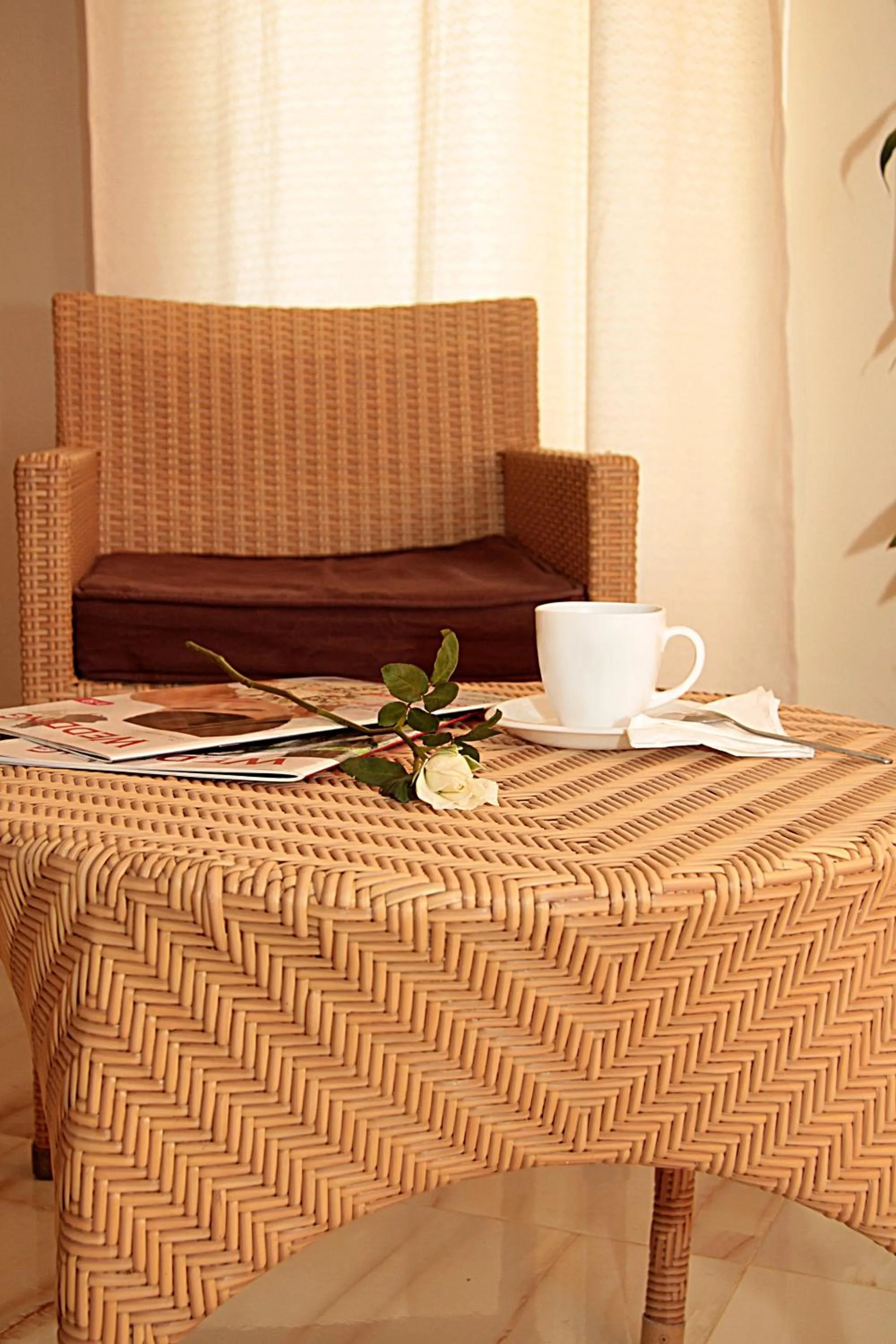 Bedroom in Auberge Le Rajah