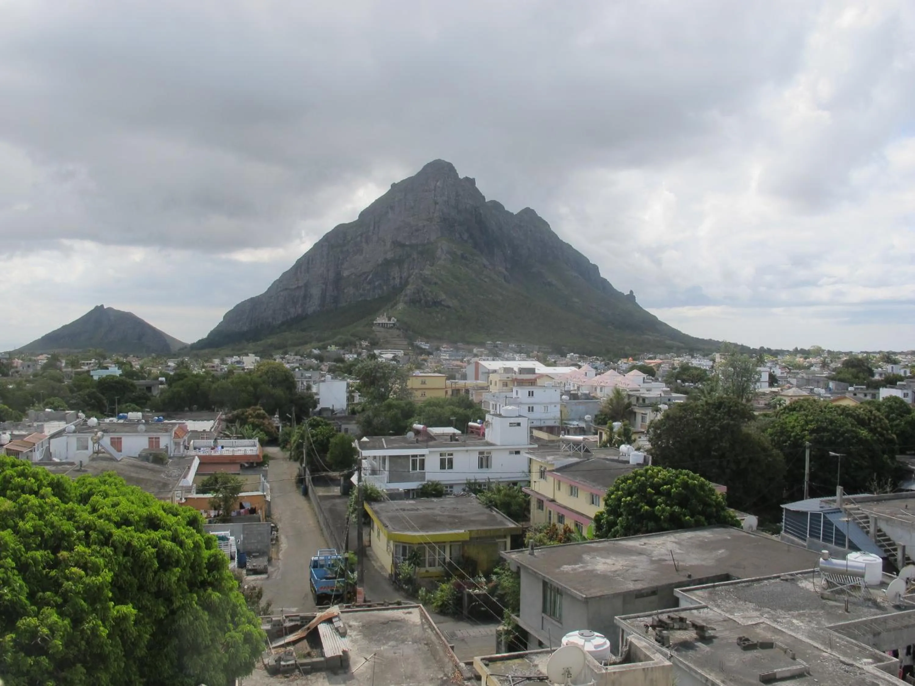 Mountain view in Auberge Le Rajah