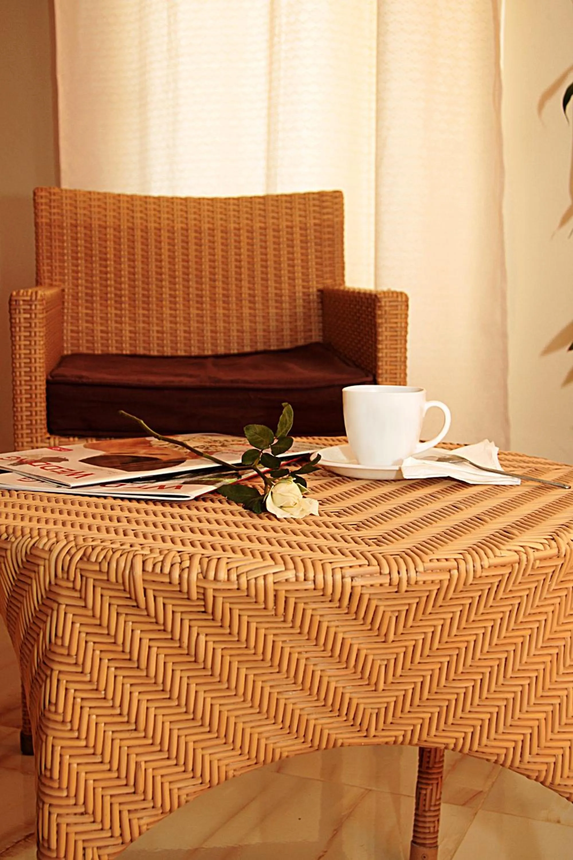 Decorative detail in Auberge Le Rajah