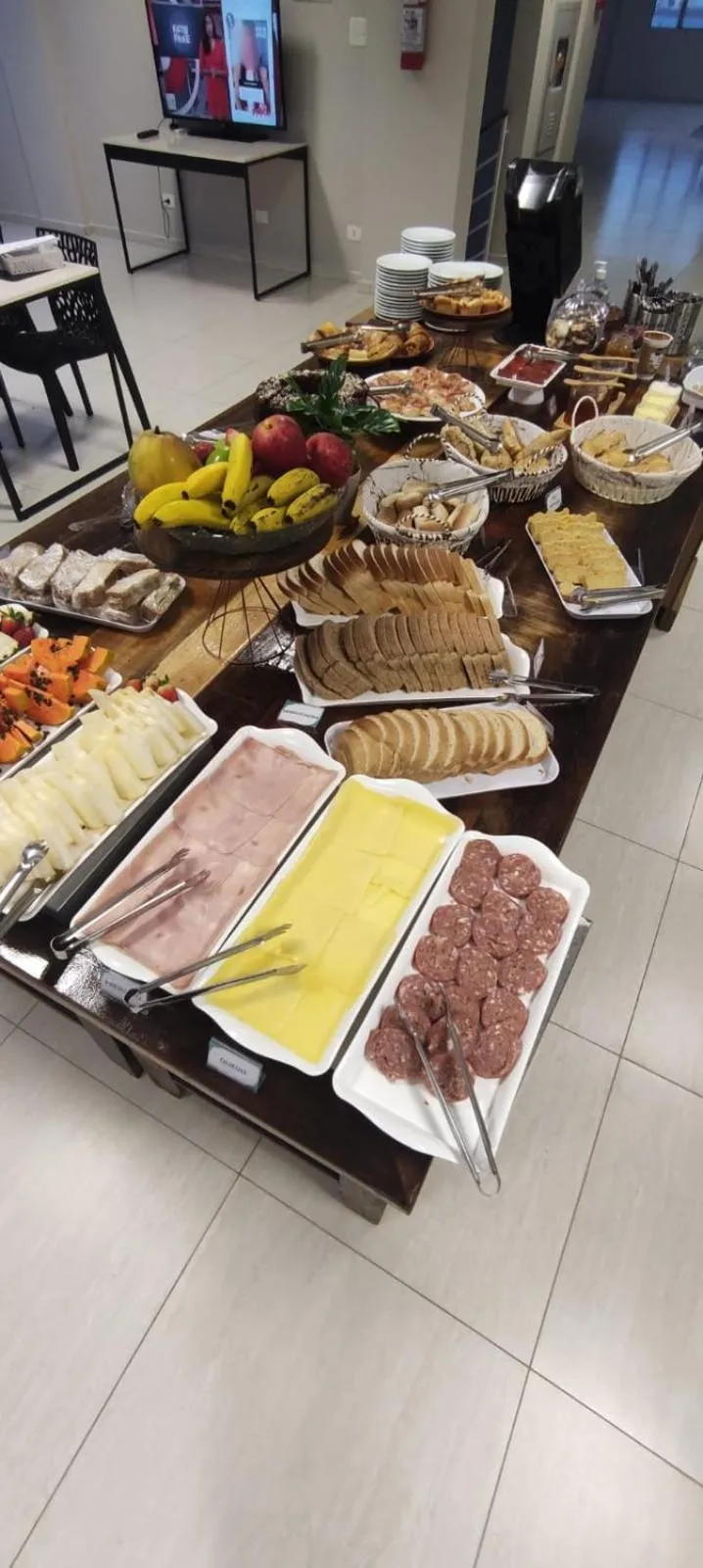 Buffet breakfast in Hotel LF by Feliciano Joaçaba