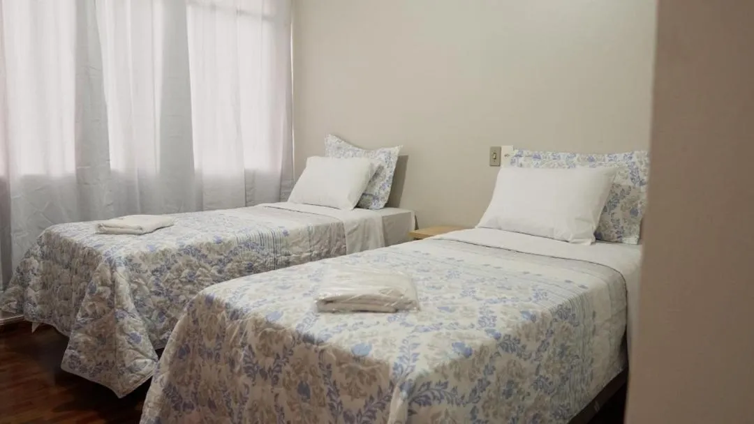 Bed in Hotel LF by Feliciano Joaçaba